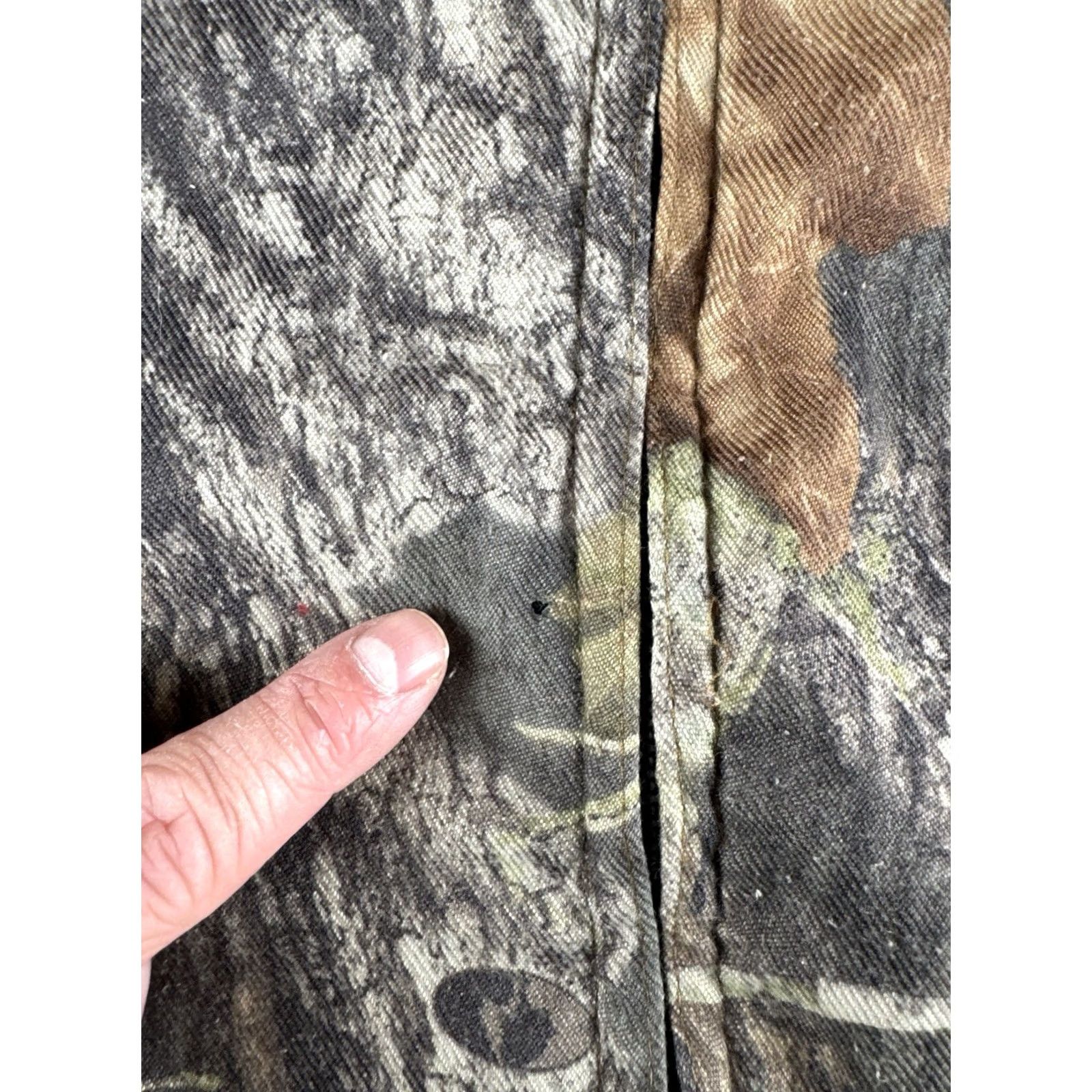 Vintage Wells Creek Outfitters Camo Hunting Jacket Fleece Lined Military Vietnam Veteran Patches USA XL Men Size US XL / EU 56 / 4 - 6 Thumbnail