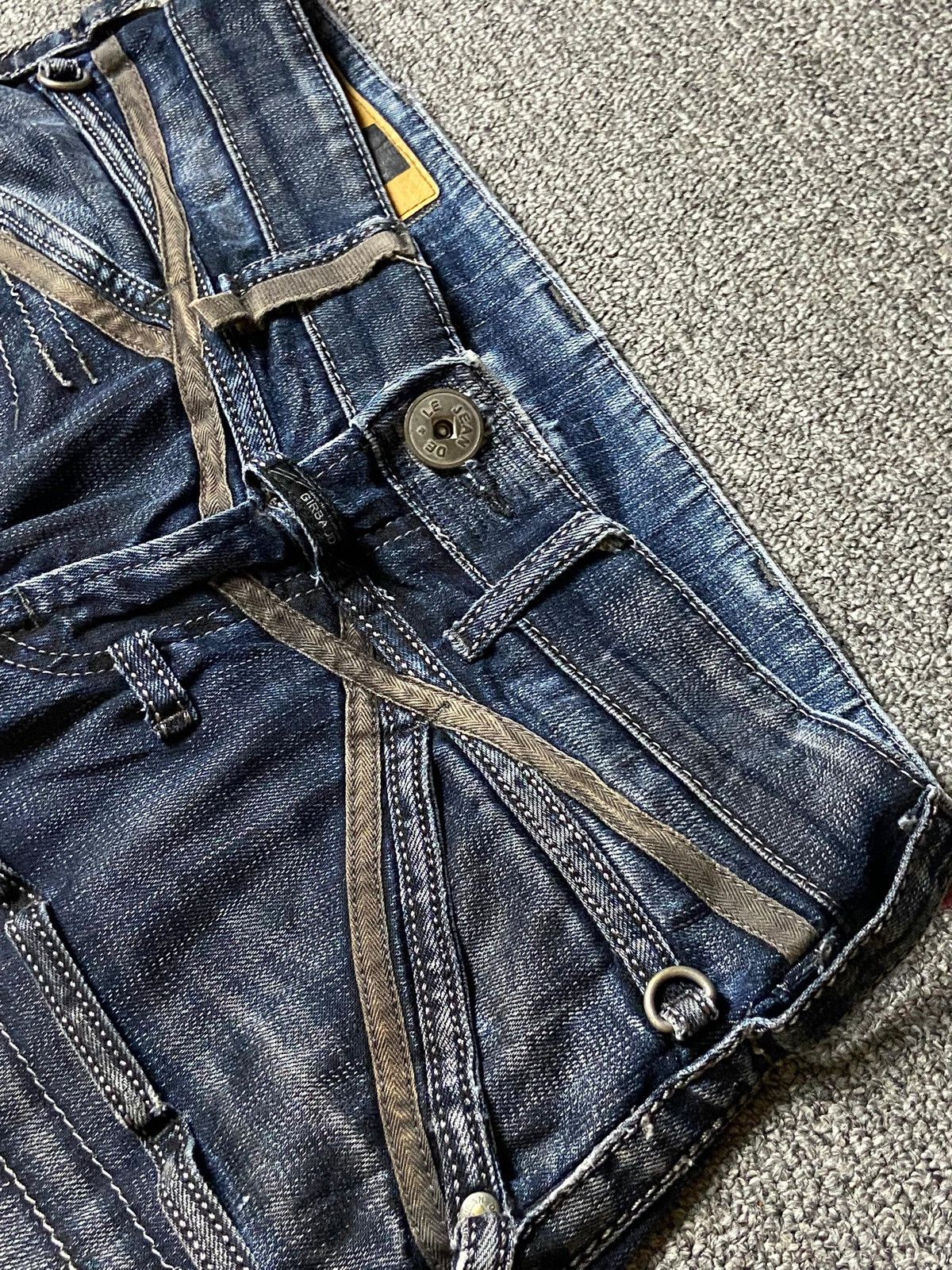 Marithe + Francois Girbaud × Vintage Marithe Francois Girbaud Distressed Denim Jeans (120) Size US 31 - 9 Thumbnail