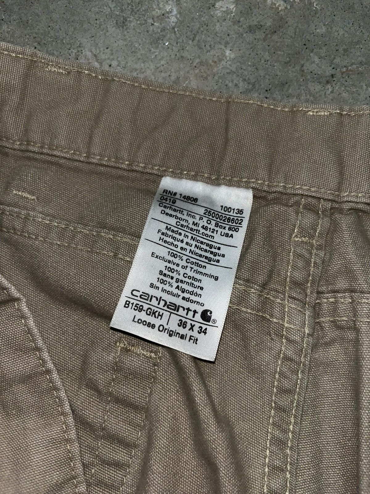 Carhartt Carhartt Workwear Pants Size US 36 / EU 52 - 5 Thumbnail
