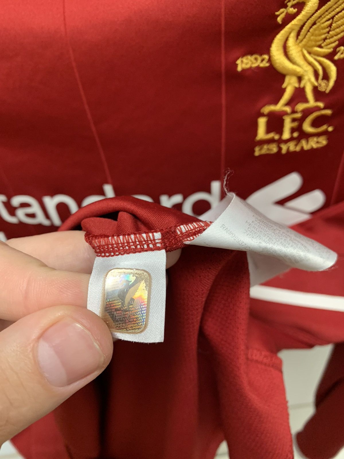 New Balance New balance Liverpool longsleeve soccer jersey M Size US M / EU 48-50 / 2 - 6 Thumbnail