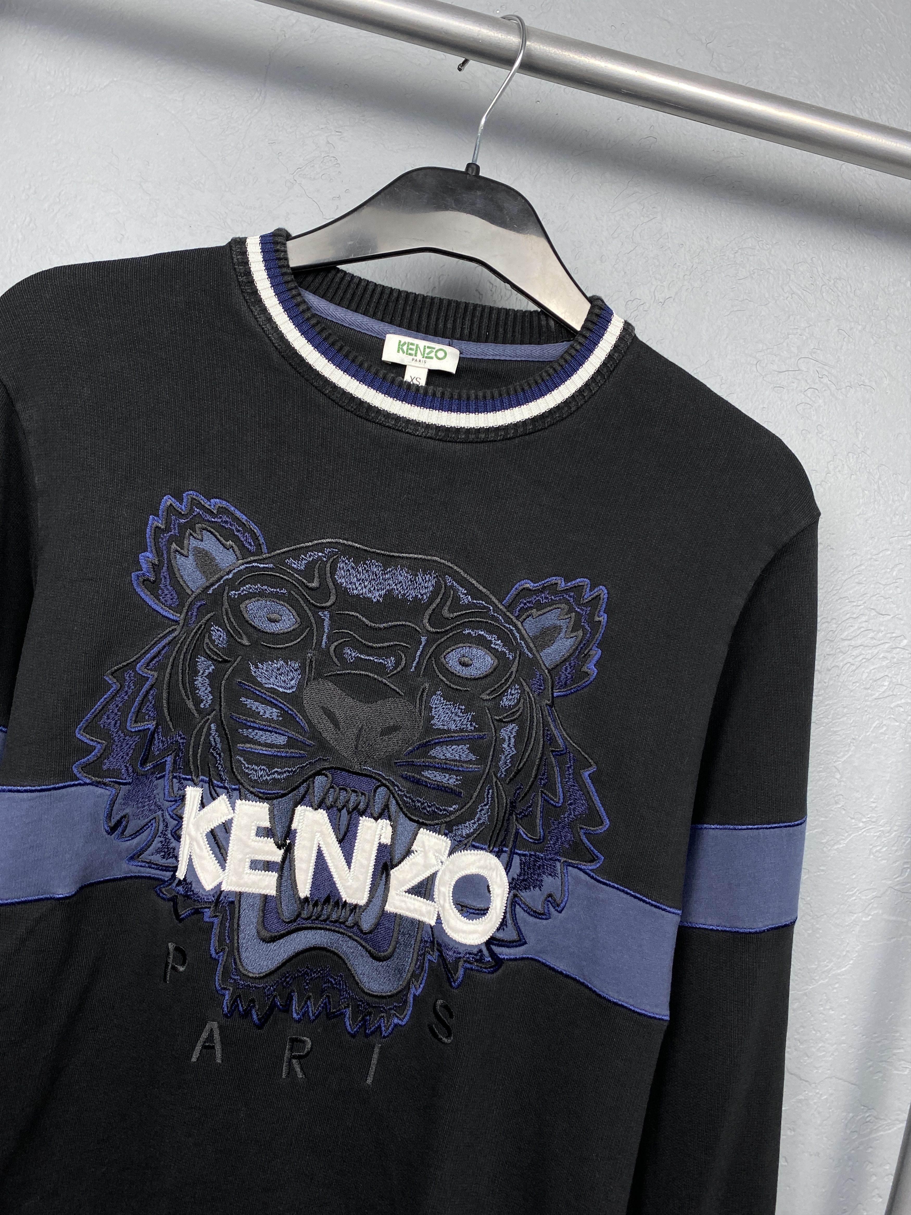 Kenzo Kenzo Tiger Vintage Crew Neck Sweatshirt Size US XS / EU 42 / 0 - 2 Thumbnail