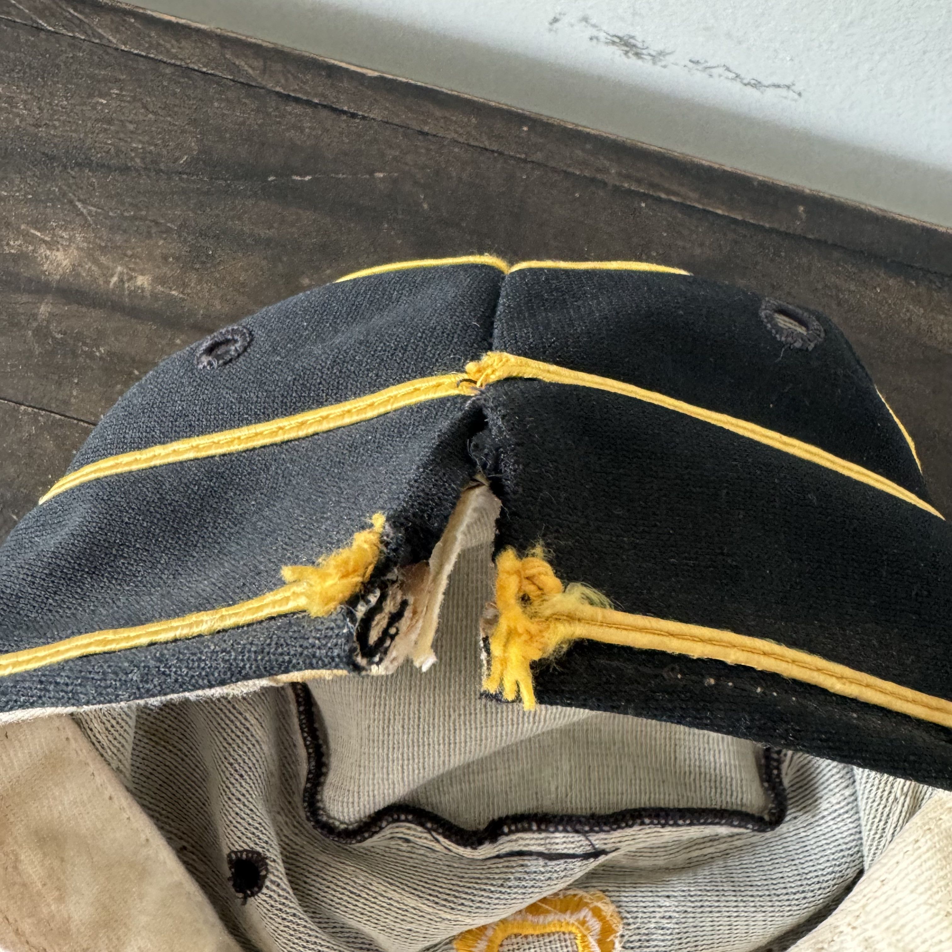 MLB × New Era × Vintage VTG 80s Pittsburgh Pirates New Era Pro Model MLB Fitted Hat Size ONE SIZE - 4 Thumbnail