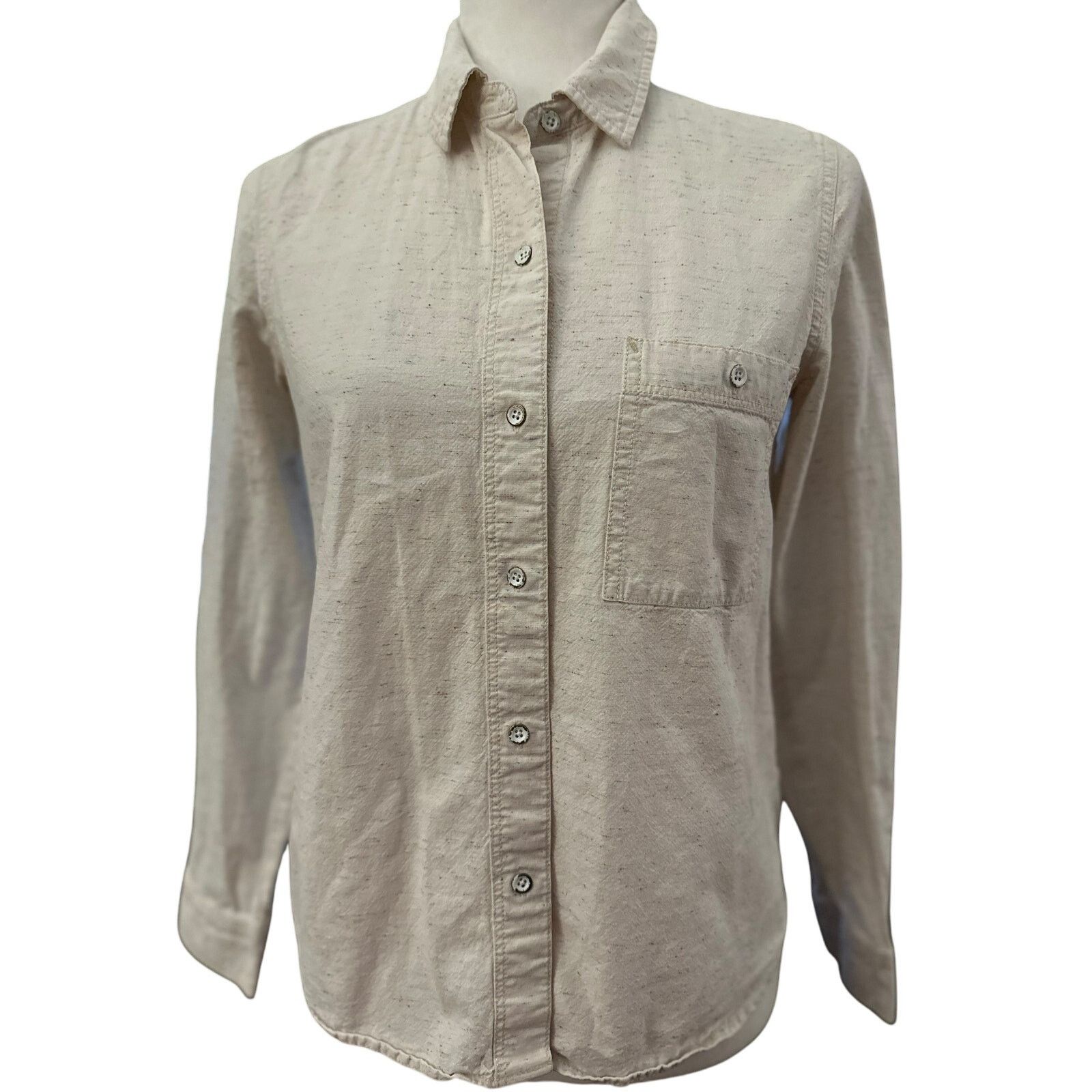 Madewell Madewell Rainbow Flecked Button Down, Size Small Size S / US 4 / IT 40 - 1 Thumbnail