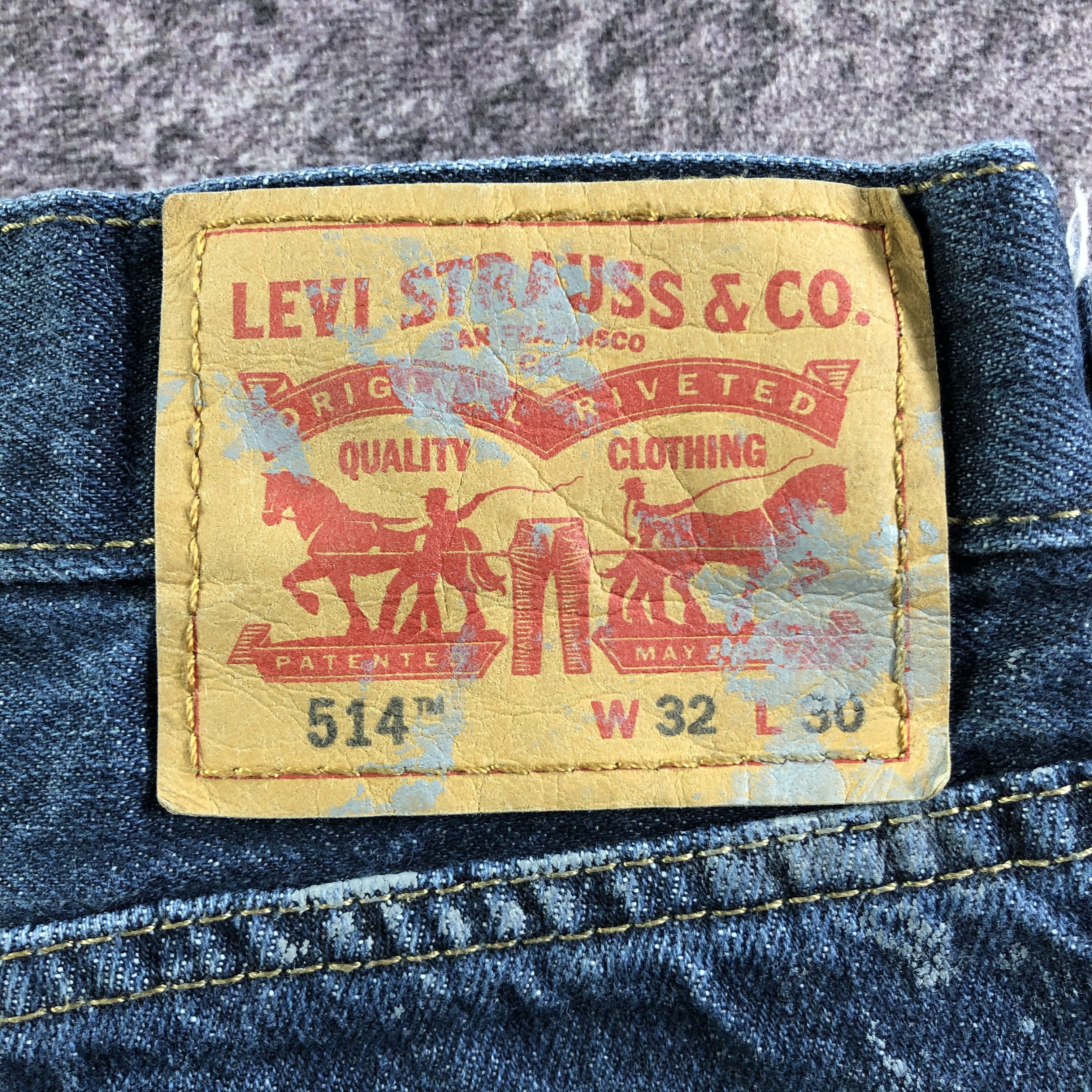 Levi's × Vintage Vintage Blue Wash Levis 514 Jeans-JM3488 Size US 33 - 6 Thumbnail