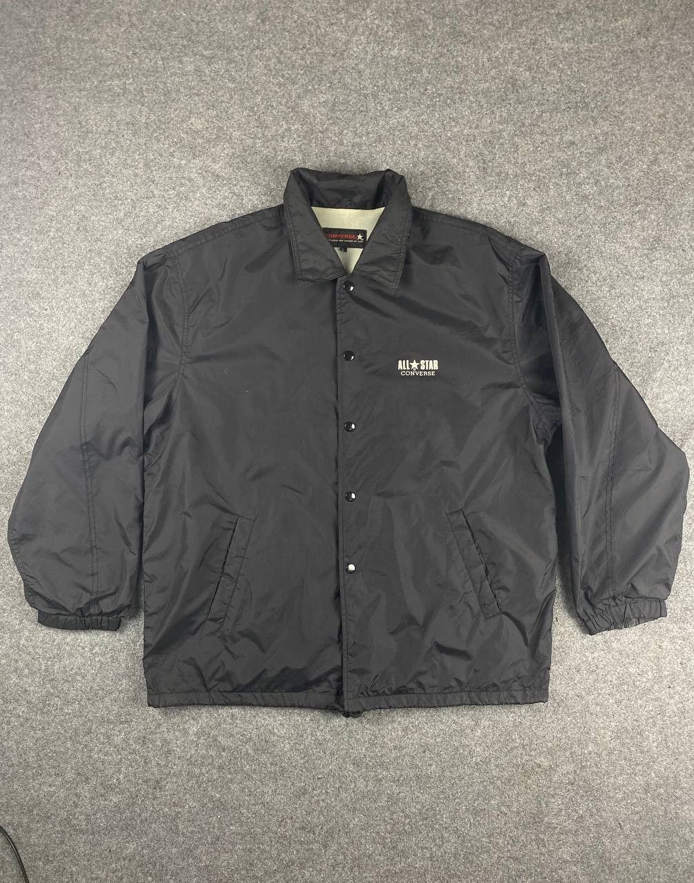 Converse vintage 90s converse all star coach jacket nice design Size US L / EU 52-54 / 3 - 1 Thumbnail