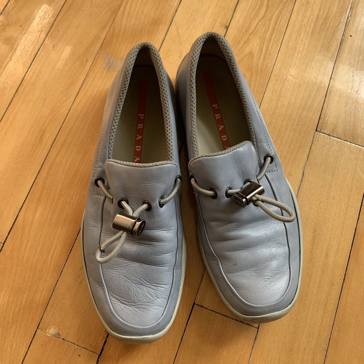 Prada Prada leather slip on Size US 7.5 / IT 37.5 - 4 Thumbnail