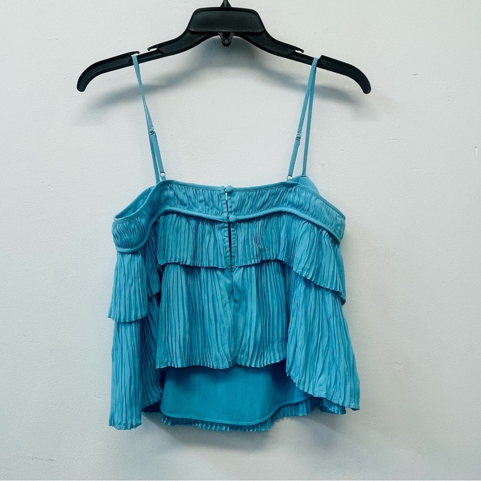 Ramy Brook Ramy Brook Eula Blue Top size 2 Size XS / US 0-2 / IT 36-38 - 5 Thumbnail