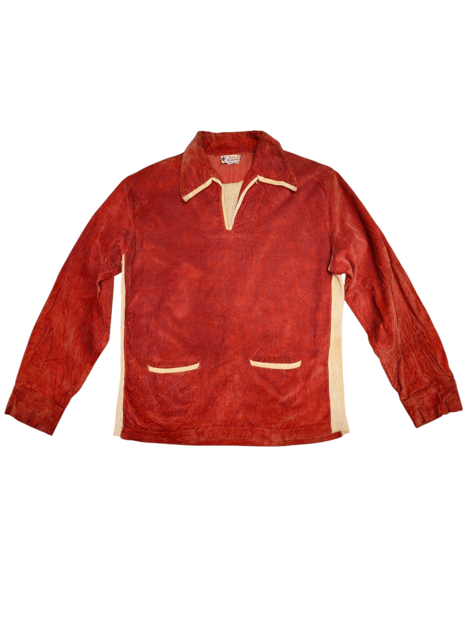 Vintage Vtg Early 40s Rugby Chummy Pullover Shirts Size US M / EU 48-50 / 2 - 1 Thumbnail