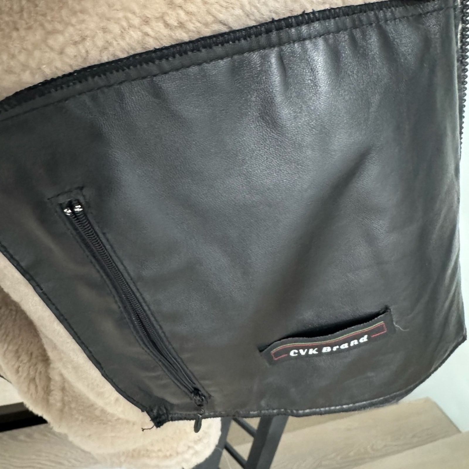 Other new Men's real fur Aviator Jacket with Shearling Trim L Size US L / EU 52-54 / 3 - 15 Thumbnail