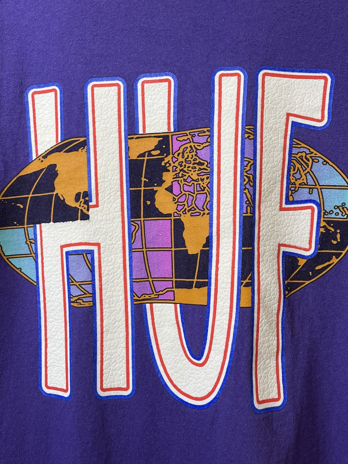 Huf Men’s Huf World USA Tshirt Size US S / EU 44-46 / 1 - 6 Thumbnail