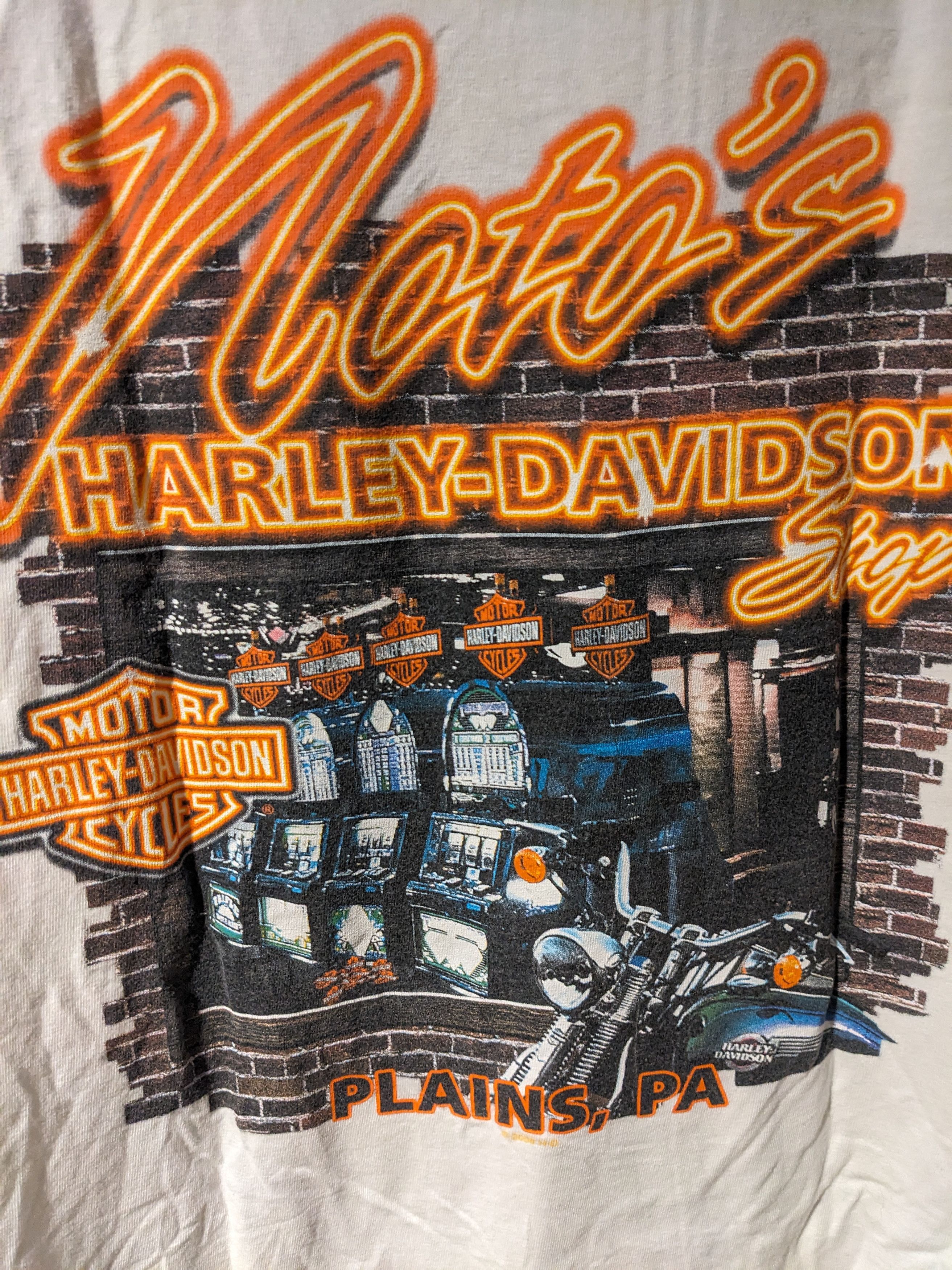 Harley Davidson × Vintage Vintage 2007 Harley Davidson Pin Up Girl X-Large T-Shirt Size US XL / EU 56 / 4 - 7 Thumbnail