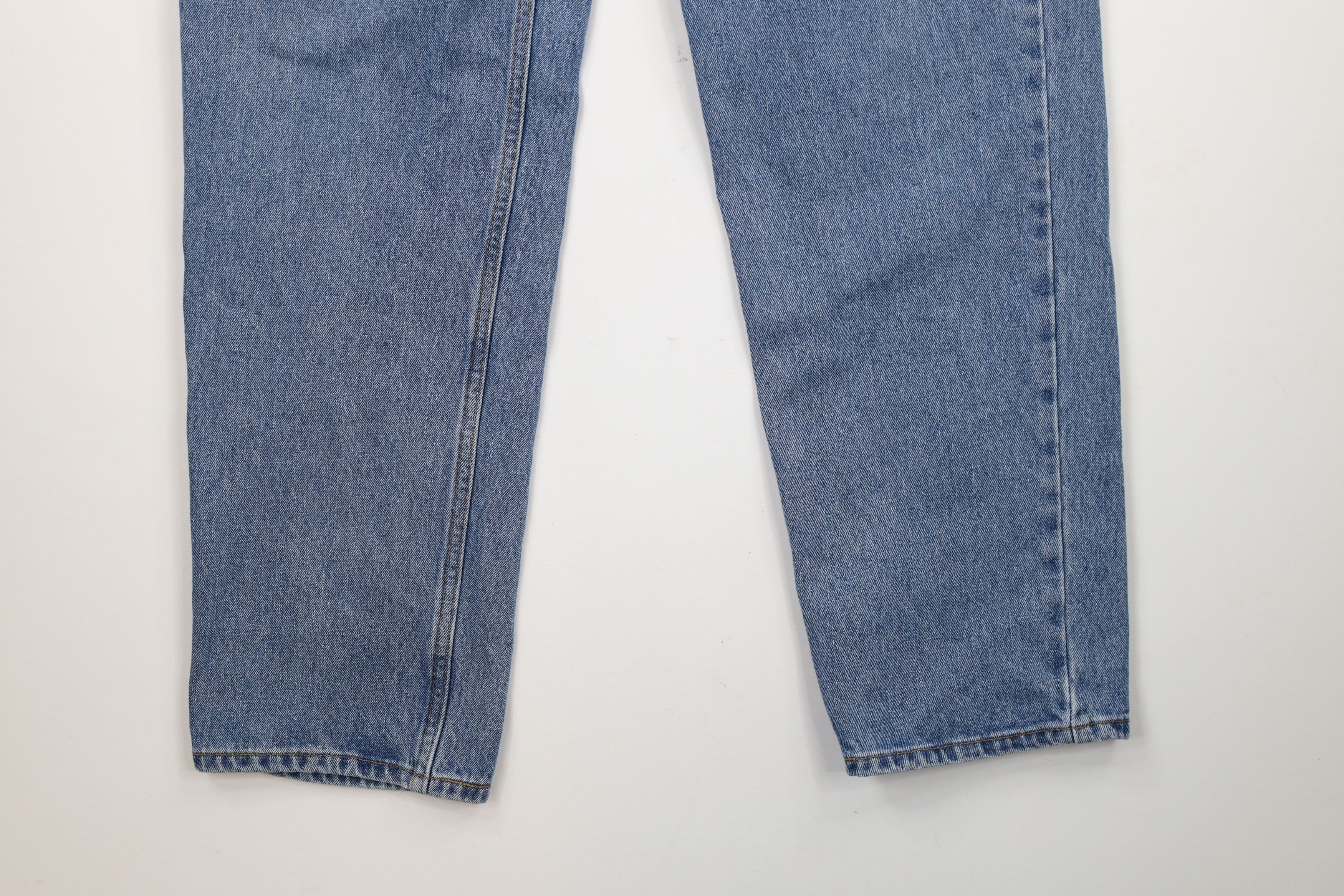 Levi's × Vintage Vintage Y2K Levis 550 Relaxed Fit Denim Jeans Blue Cotton Size US 38 / EU 54 - 4 Thumbnail