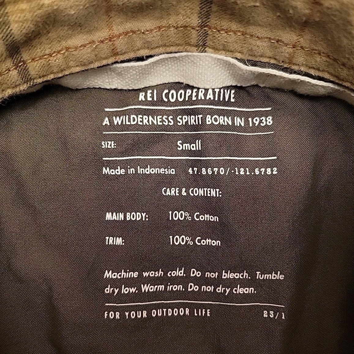 Vintage VINTAGE REI Co op Shirt Womens S Brown Plaid Flannel Long Sleeve Cotton Cabin Casual Size S / US 4 / IT 40 - 3 Thumbnail