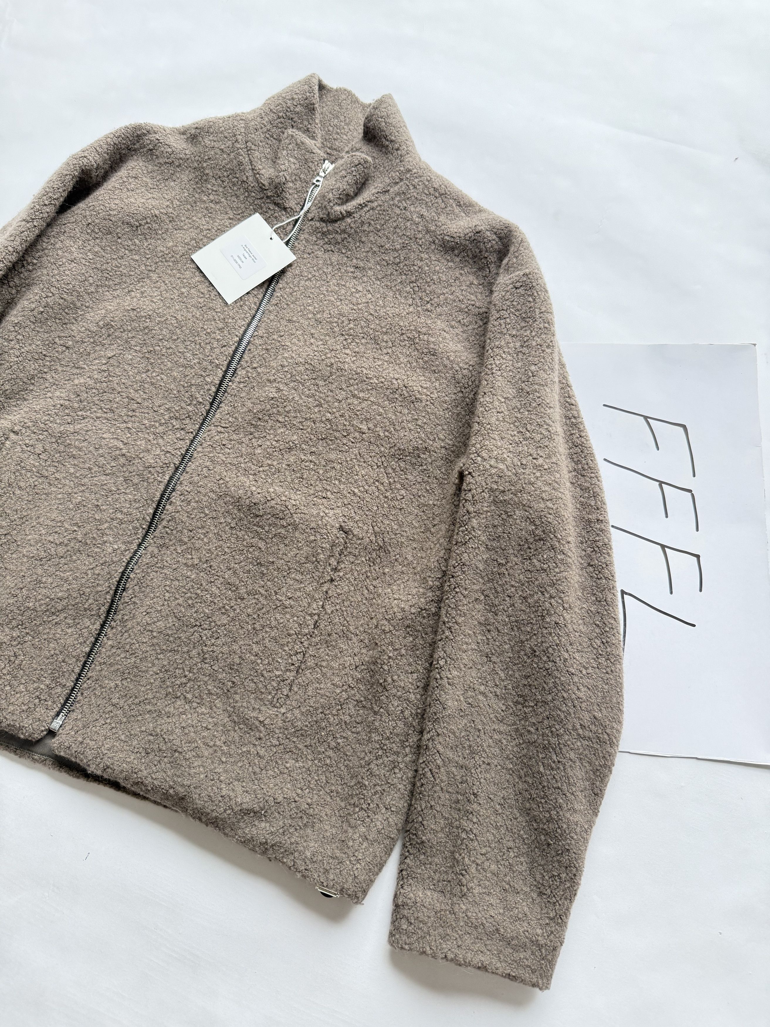Vuja De Vujade Boa Fleece Jacket in Angora/Virgin Wool Size US M / EU 48-50 / 2 - 3 Thumbnail