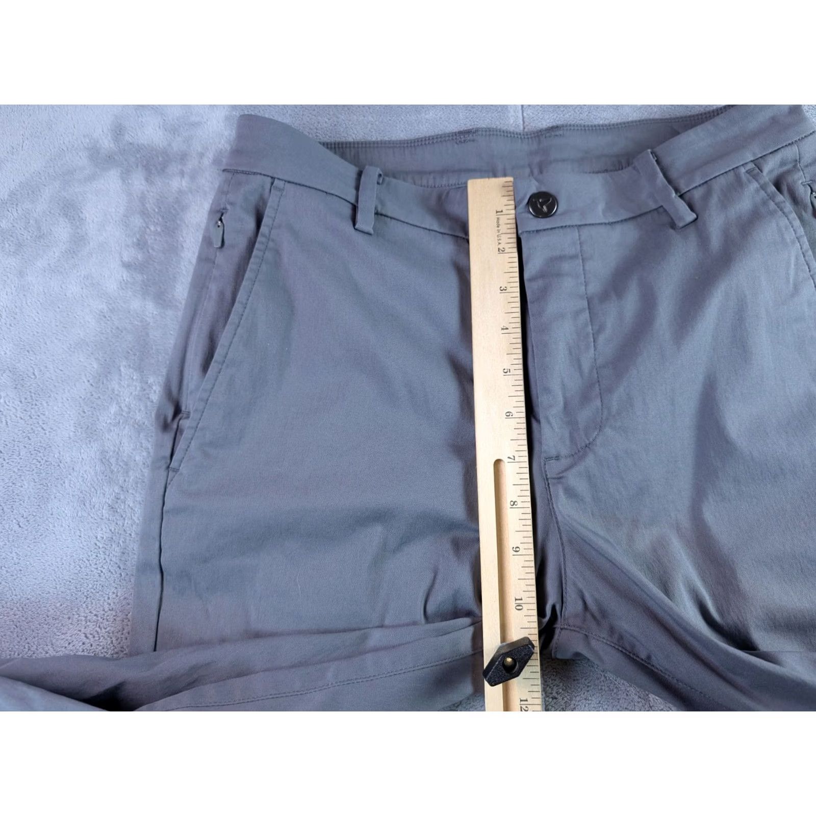 Vintage Bird Dogs Chino Pants Mens 30x30 Gray Regular Straight Front Size US 30 / EU 46 - 6 Thumbnail