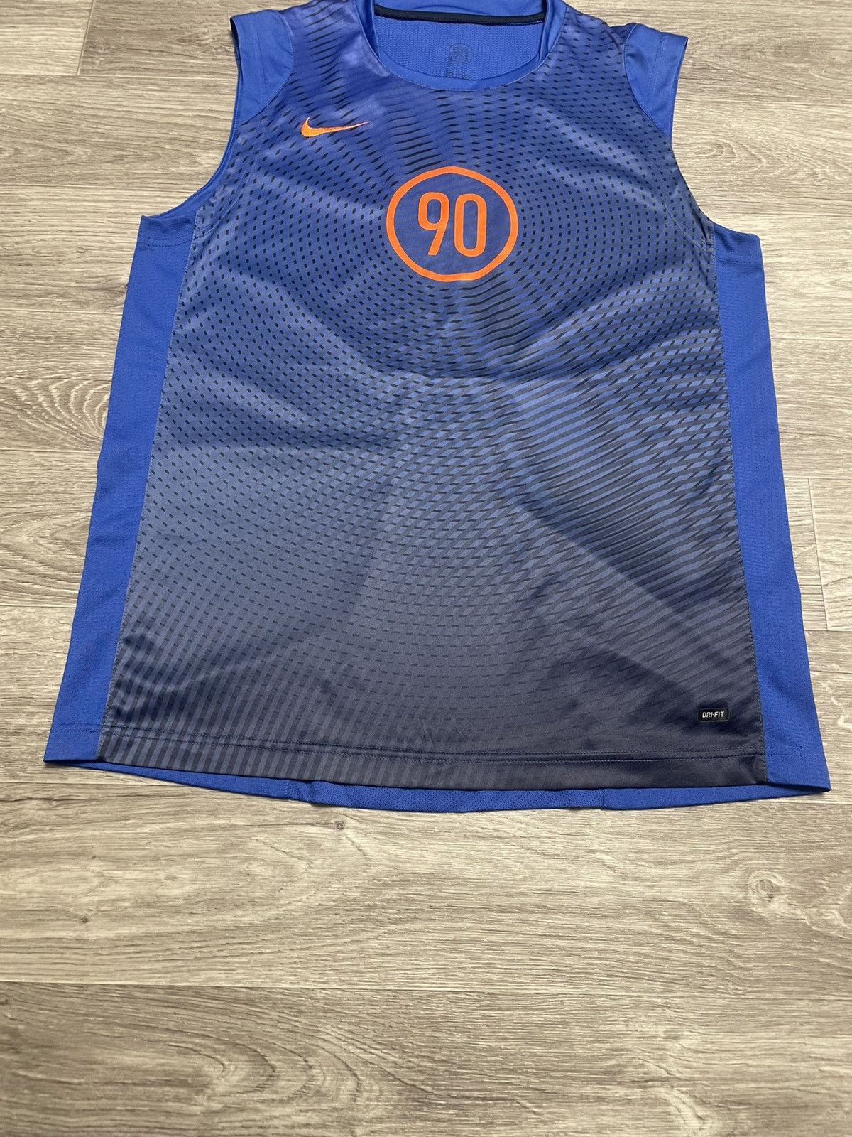 Nike Y2K NIKE TEAM TOTAL 90 VTG SOCCER JERSEY TRAINING TANKTOP Size US XL / EU 56 / 4 - 3 Thumbnail