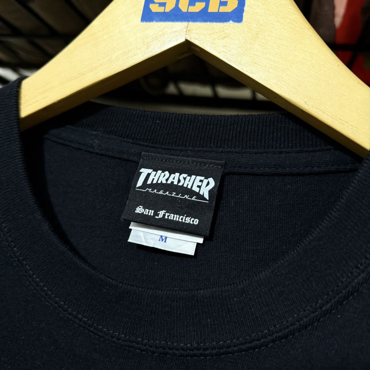Thrasher Thrasher skate mag japan release tshirt black Size US M / EU 48-50 / 2 - 5 Thumbnail