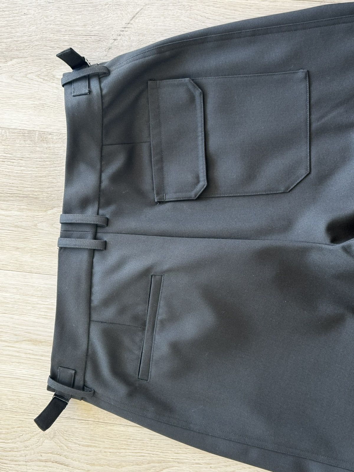 Helmut Lang HELMUT LANG TWILL TROUSERS — BURNT OLIVE / SIZE 34 Size US 34 / EU 50 - 7 Thumbnail