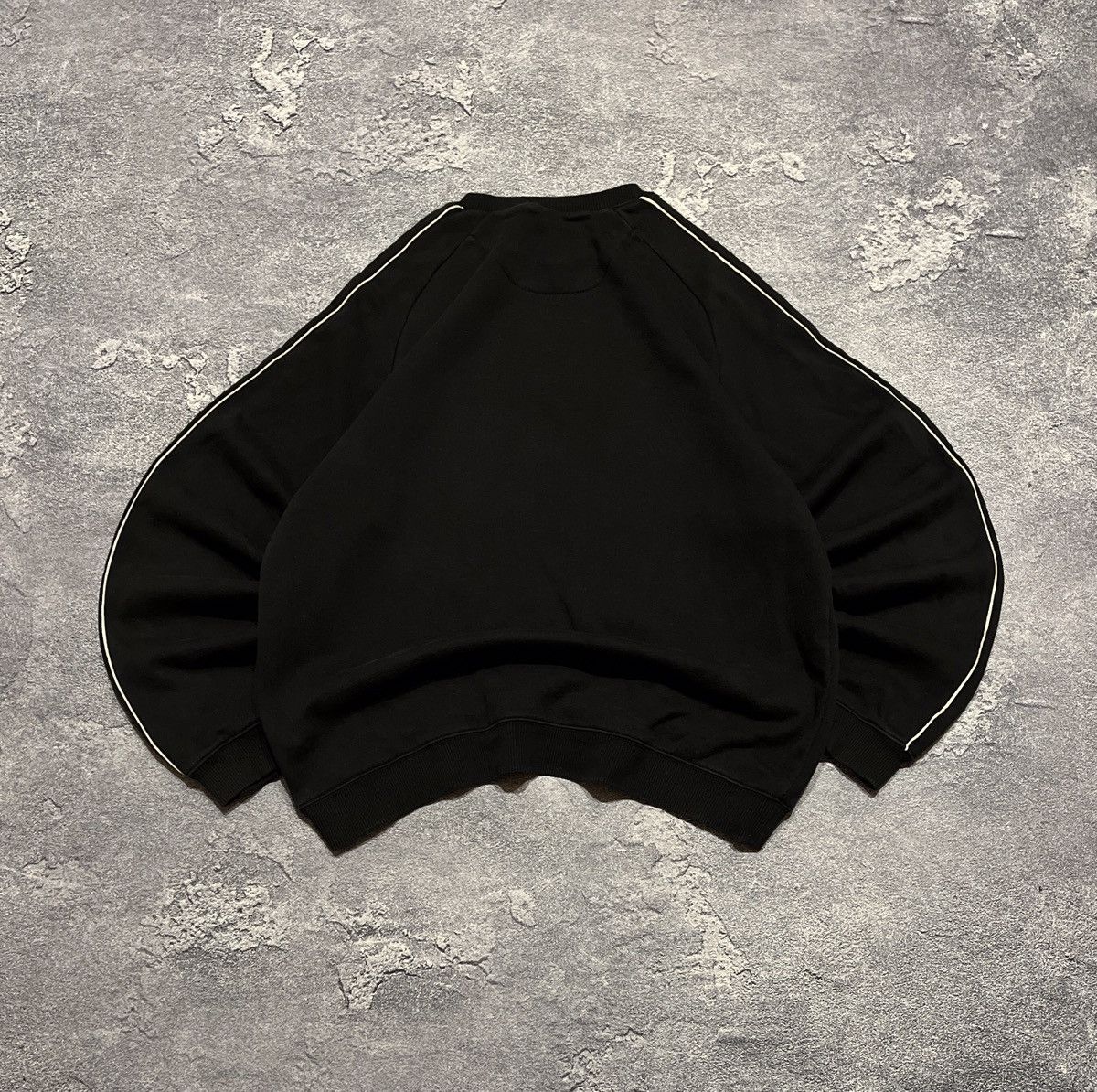 Nike × Vintage 00s Black Nike Vintage Big Logo Oversize Hoodie Y2K Size US L / EU 52-54 / 3 - 2 Thumbnail