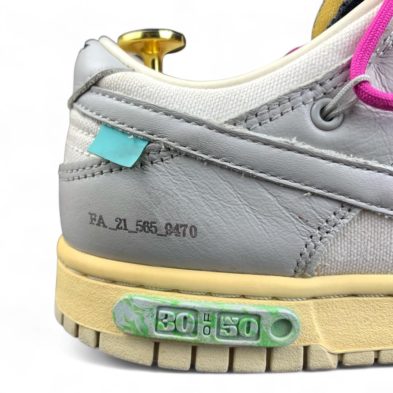 Nike × Off-White Nike x Off-White Dunk Low Lot 30 of 50 - " The ten " Size US 8.5 / EU 41-42 - 9 Thumbnail
