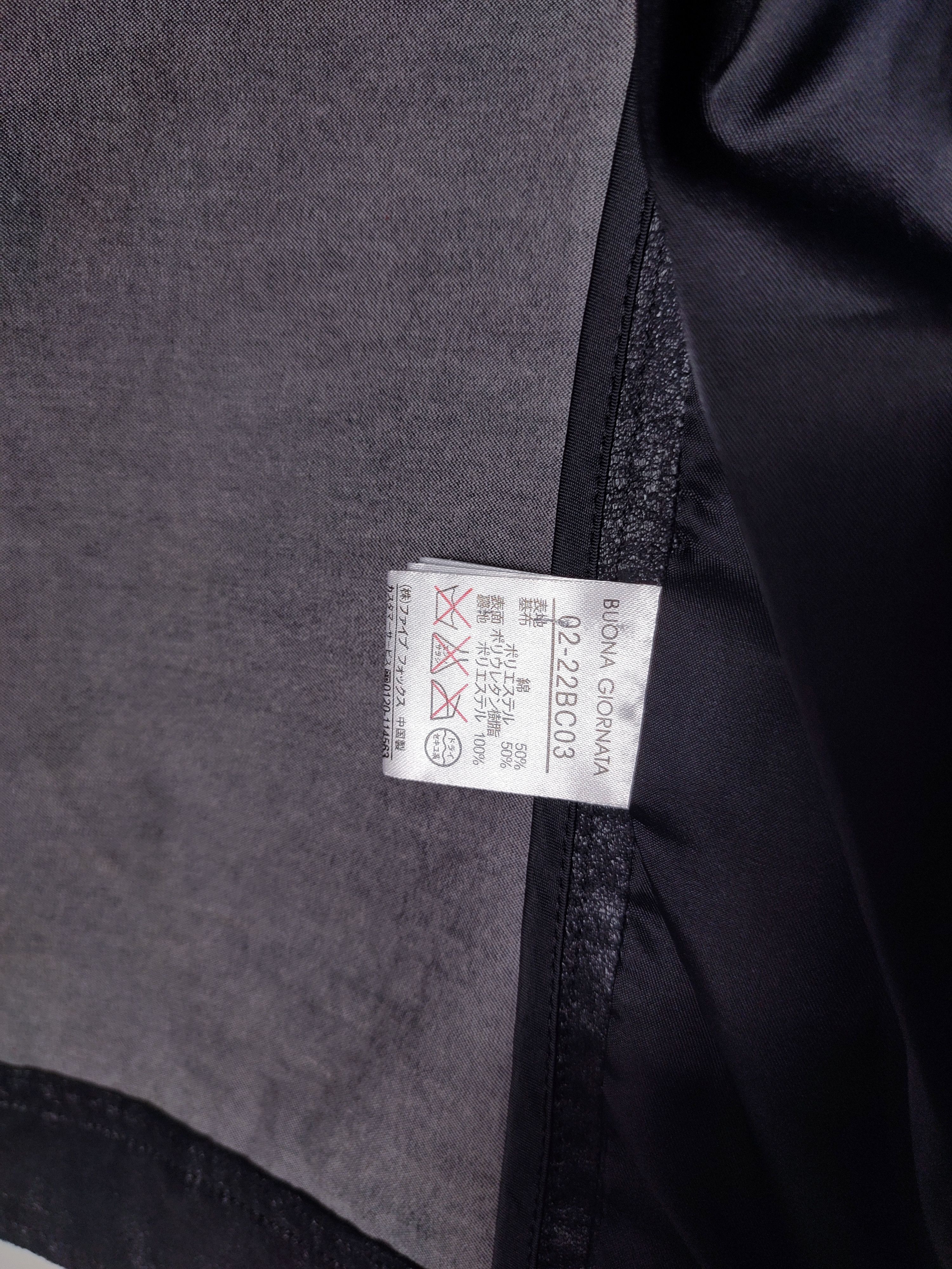 Japanese Brand Buona Giornata Japanese Polyurethane Leather Zip Moto Jacket Size L / US 10 / IT 46 - 11 Thumbnail