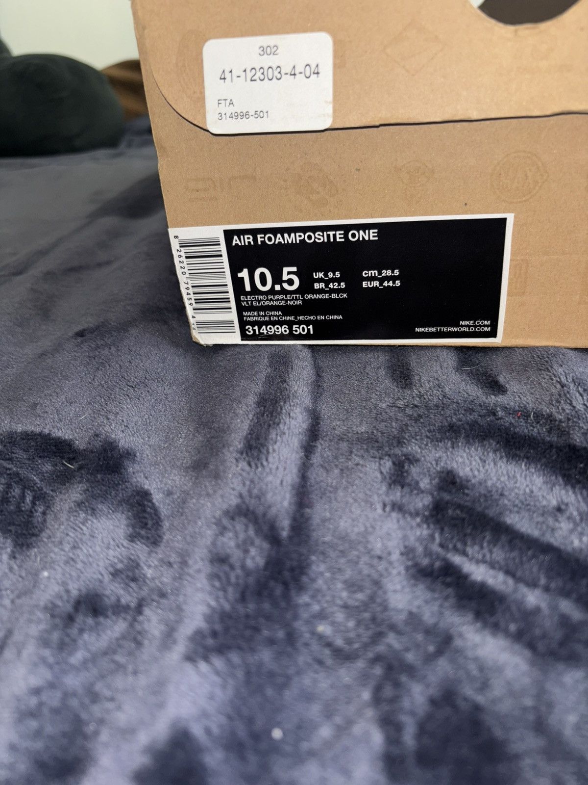 Nike Nike Air Foamposite Ones Phoenix Suns Size US 10.5 / EU 43-44 - 7 Thumbnail