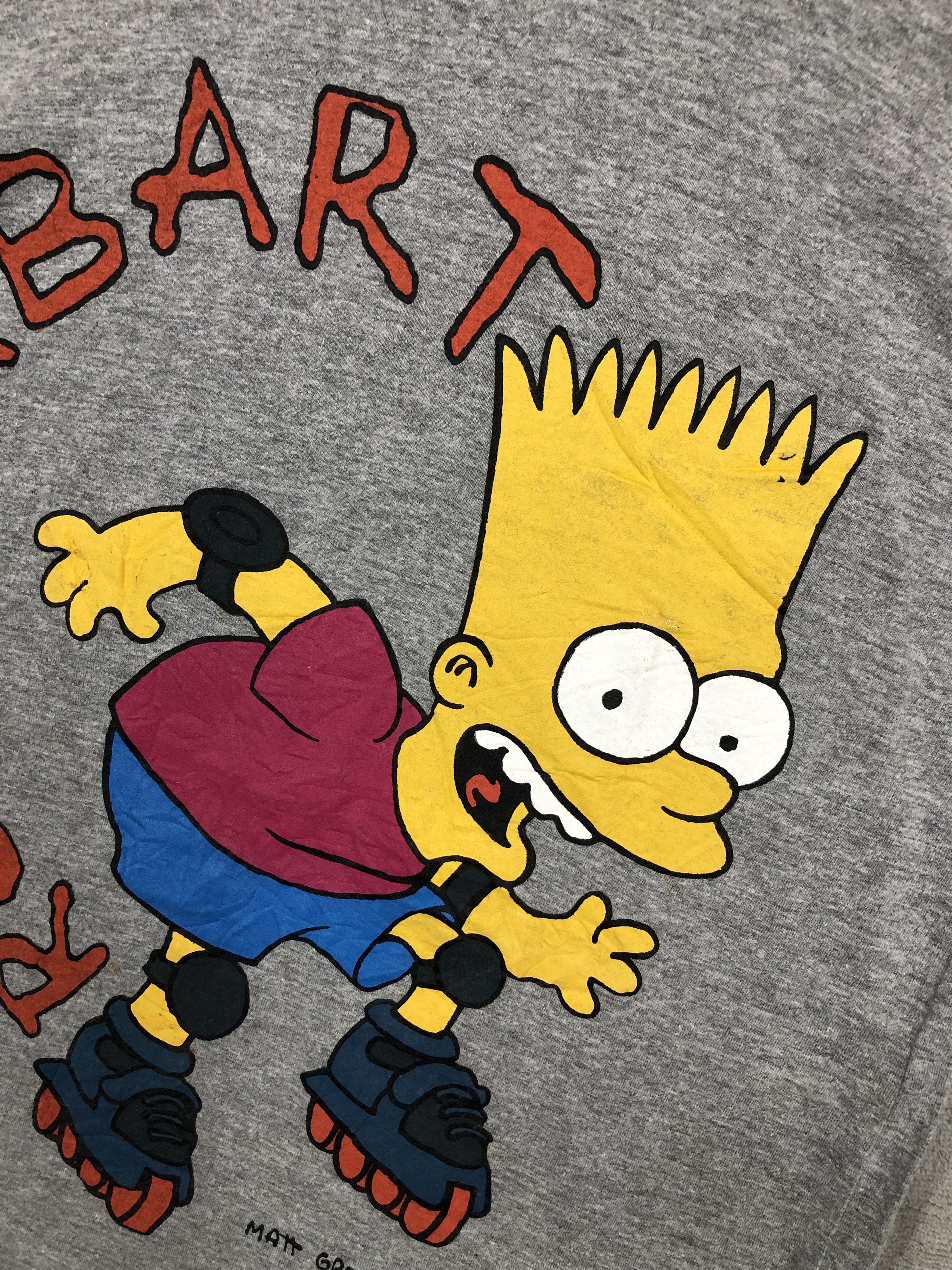 Cartoon Network Vintage Rollerbart Matt Groening Tee Size US M / EU 48-50 / 2 - 6 Thumbnail
