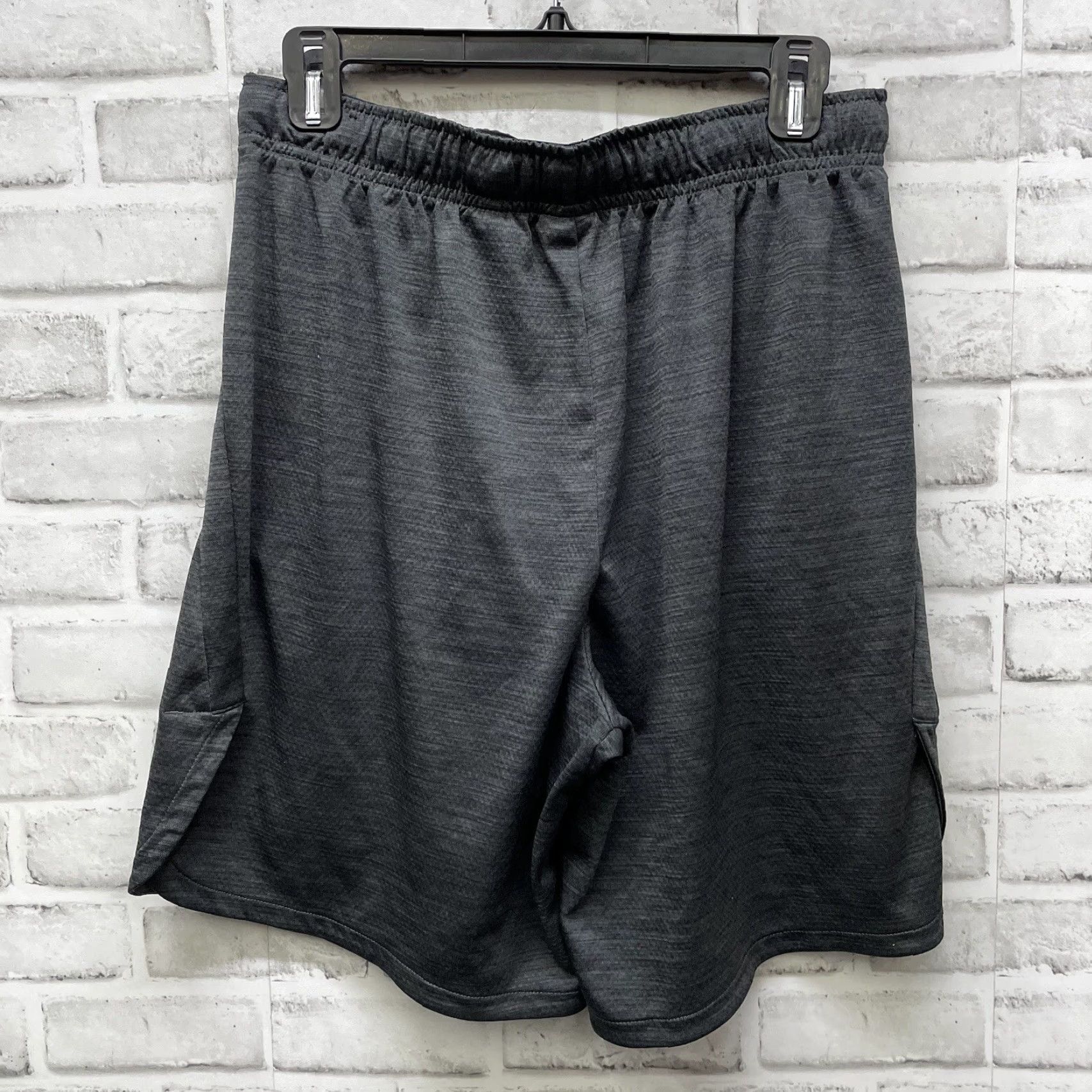 Nike Nike Dri-Fit Shorts Mens L Gray 100% Polyester Athletic Drawstring Size US 33 - 5 Thumbnail