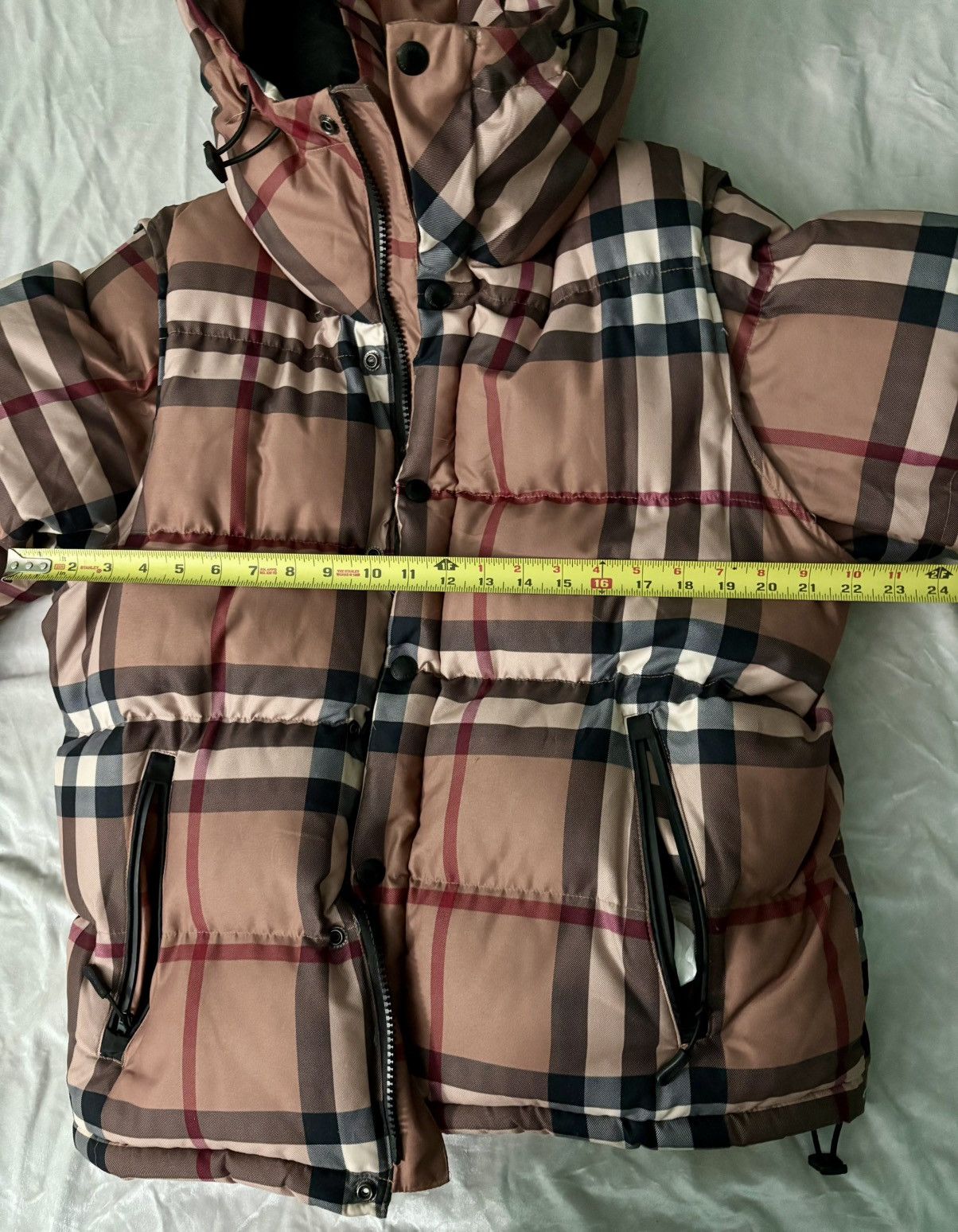 Other Plaid Brown Jacket-Removable Arms Size US L / EU 52-54 / 3 - 5 Thumbnail