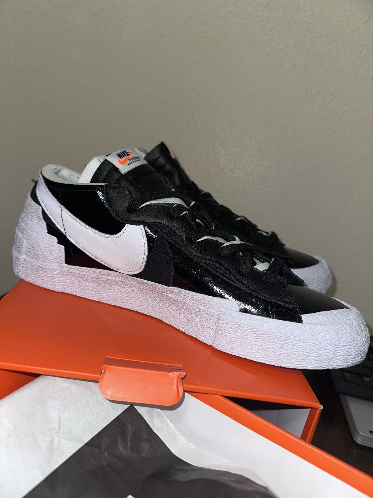 Nike × Sacai Nike Sacai Blazer Low Size US 12 / EU 45 - 2 Thumbnail