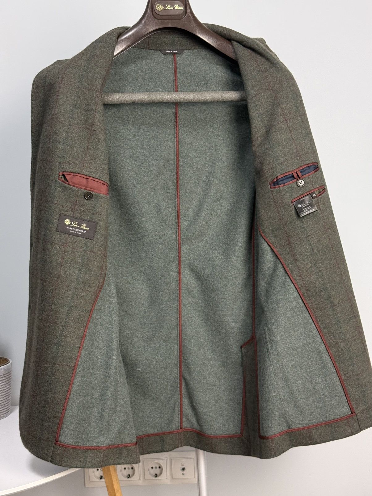Loro Piana Loro Piana Baby Cashmere Jacket Suede Elbow Patches Voyager Size US L / EU 52-54 / 3 - 11 Thumbnail