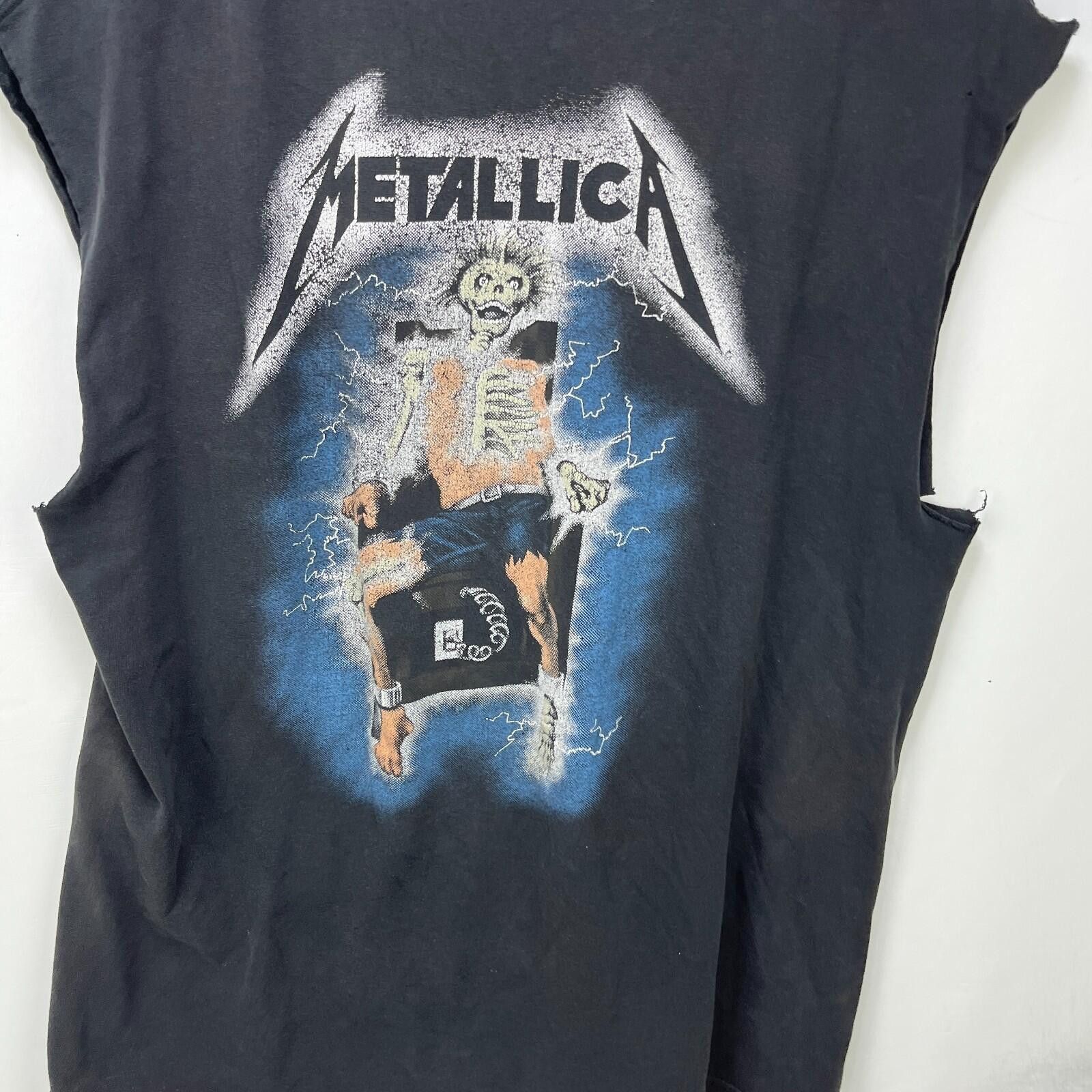 Metallica Vintage Metallica Kill Em All Sleeveless Faded T Shirt Large Size US L / EU 52-54 / 3 - 5 Thumbnail