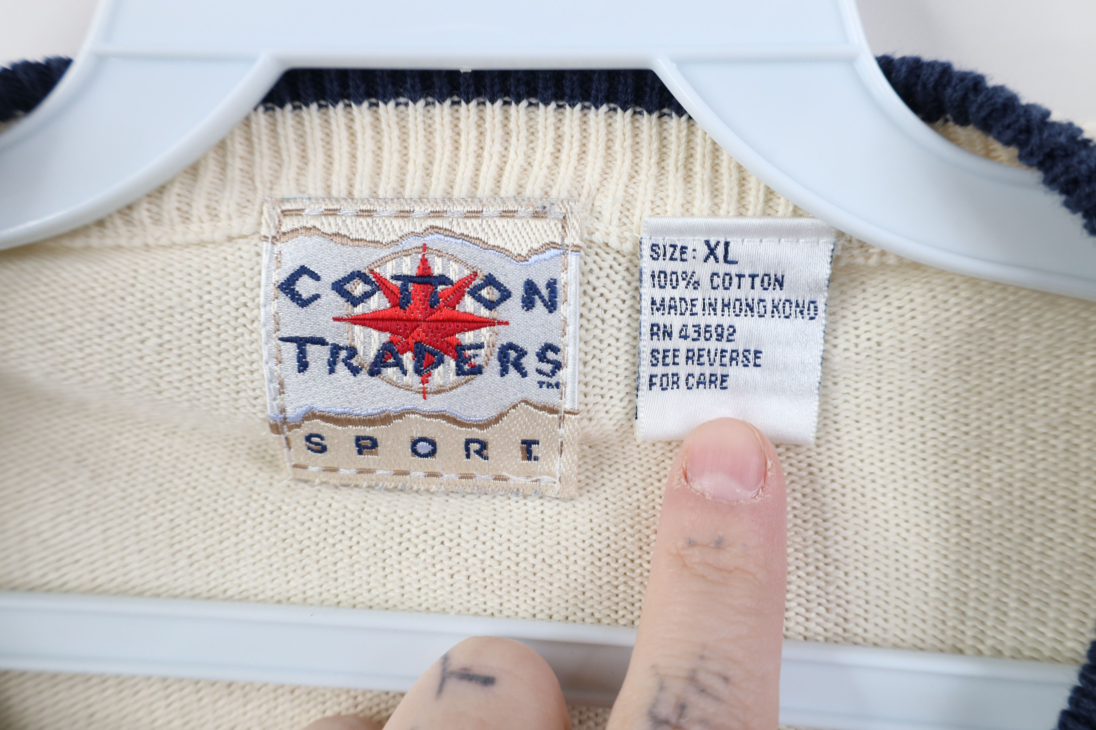 Vintage Vintage 90s Streetwear Golf Golfing Knit Crewneck Sweater Size US XL / EU 56 / 4 - 12 Thumbnail