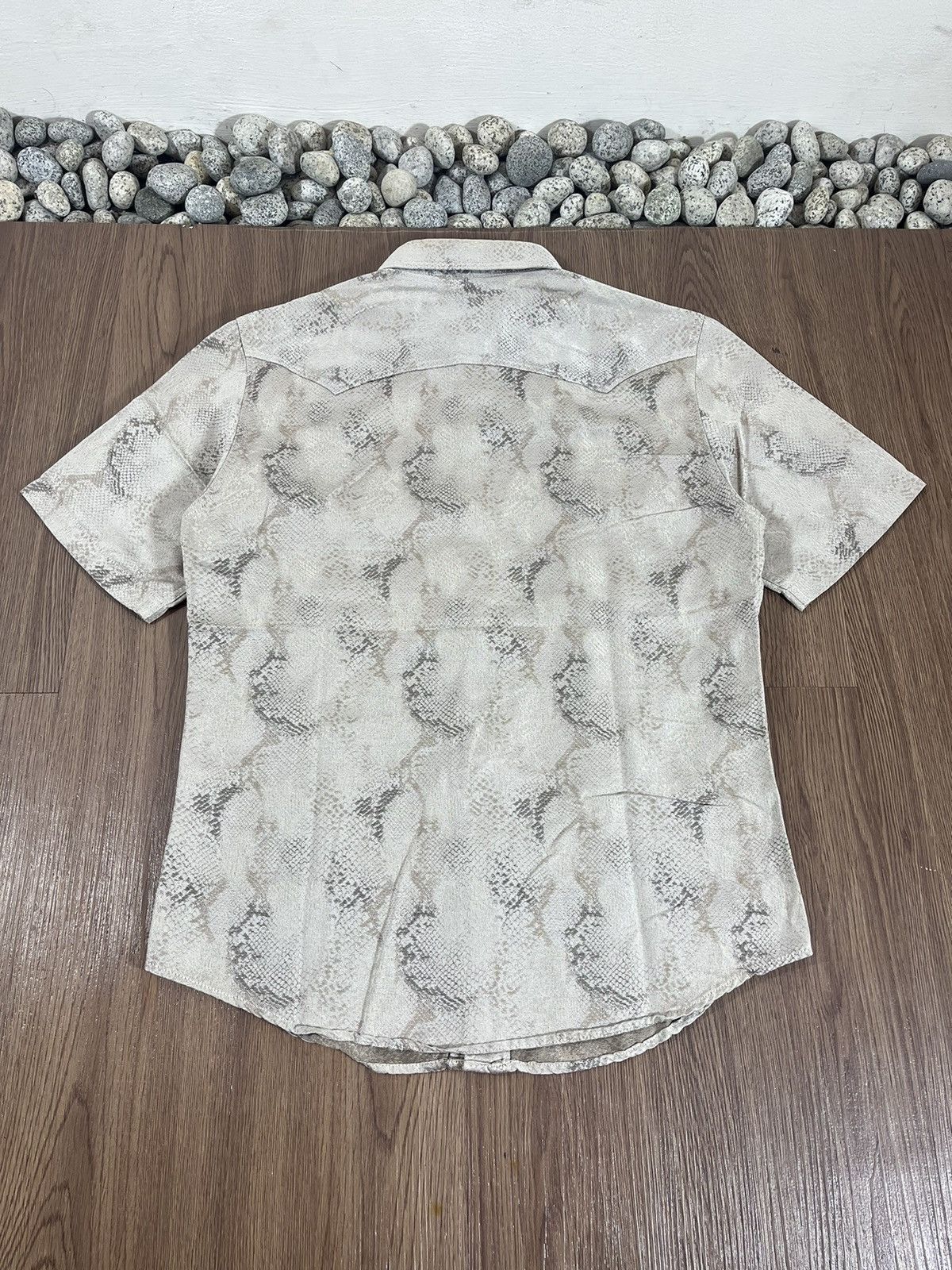 Tornado Mart Tornado Mart Snakeskin Western Shirt – Rare Japan Rock Y2K Size US S / EU 44-46 / 1 - 4 Thumbnail
