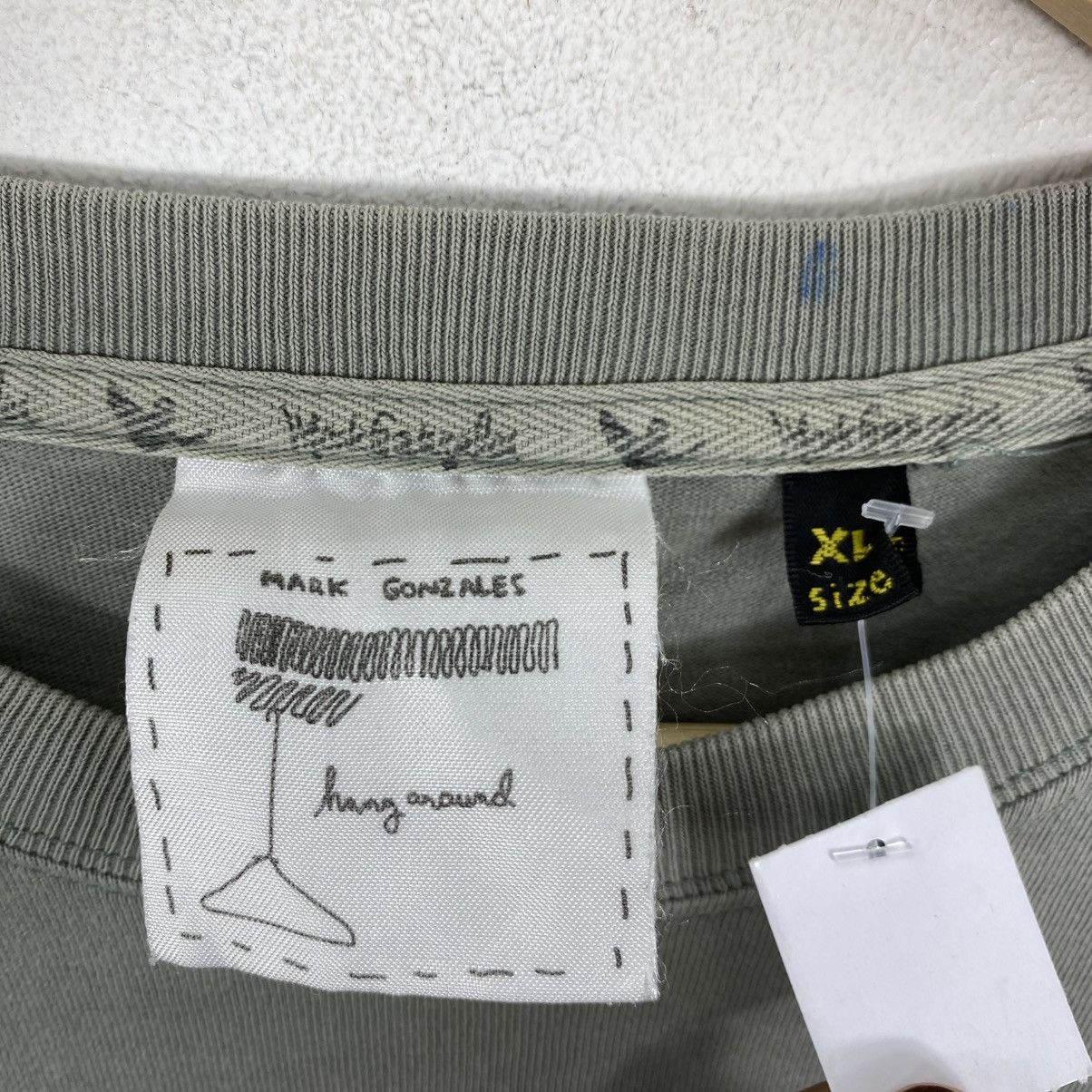 Vision Streetwear Mark Gonzales "Hang Around" Art L/S Tee Gray XL Skateboard Size US XL / EU 56 / 4 - 7 Thumbnail