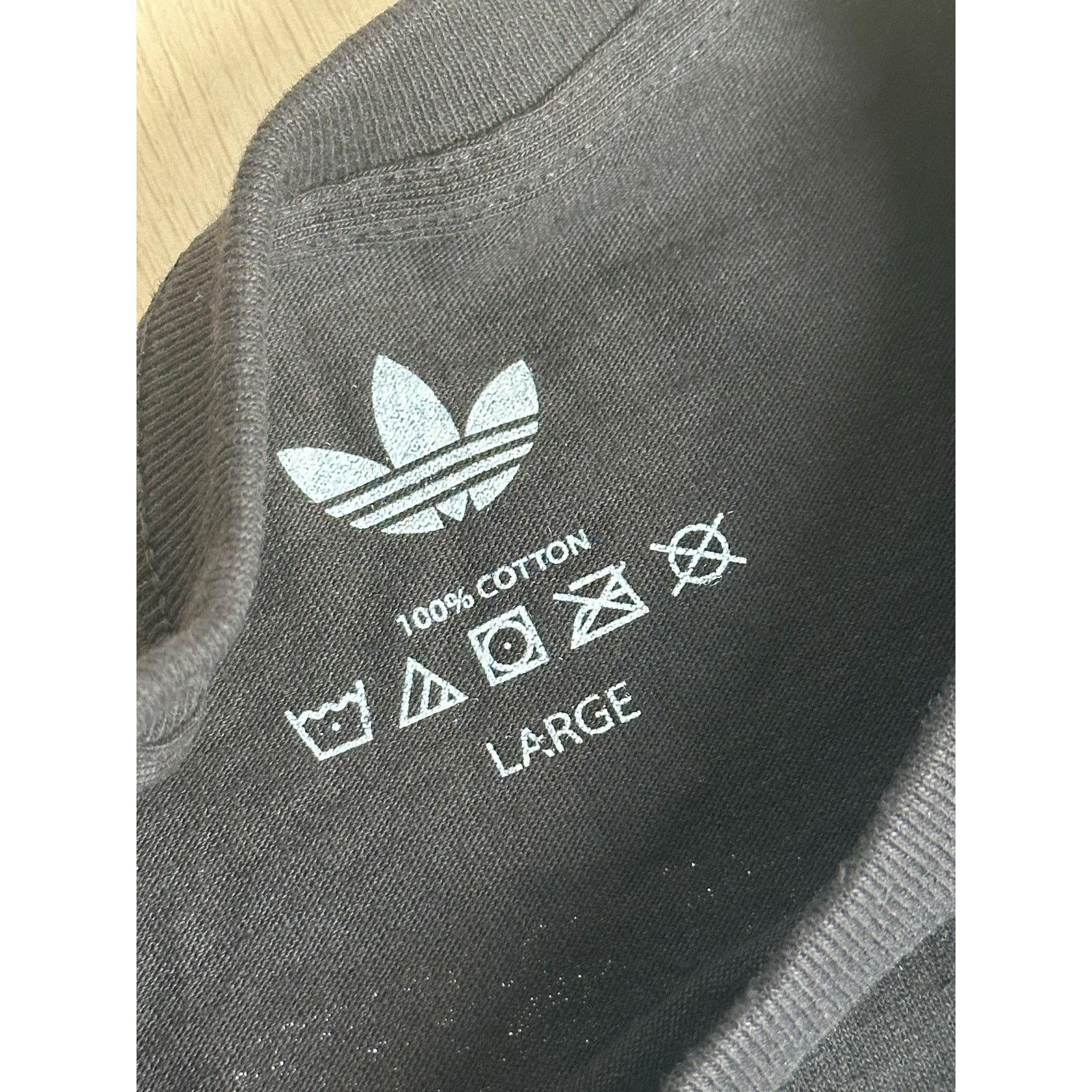 Adidas Rare Adidas x LUAR NYFW Black T-Shirt - Size L - New Size US L / EU 52-54 / 3 - 3 Thumbnail