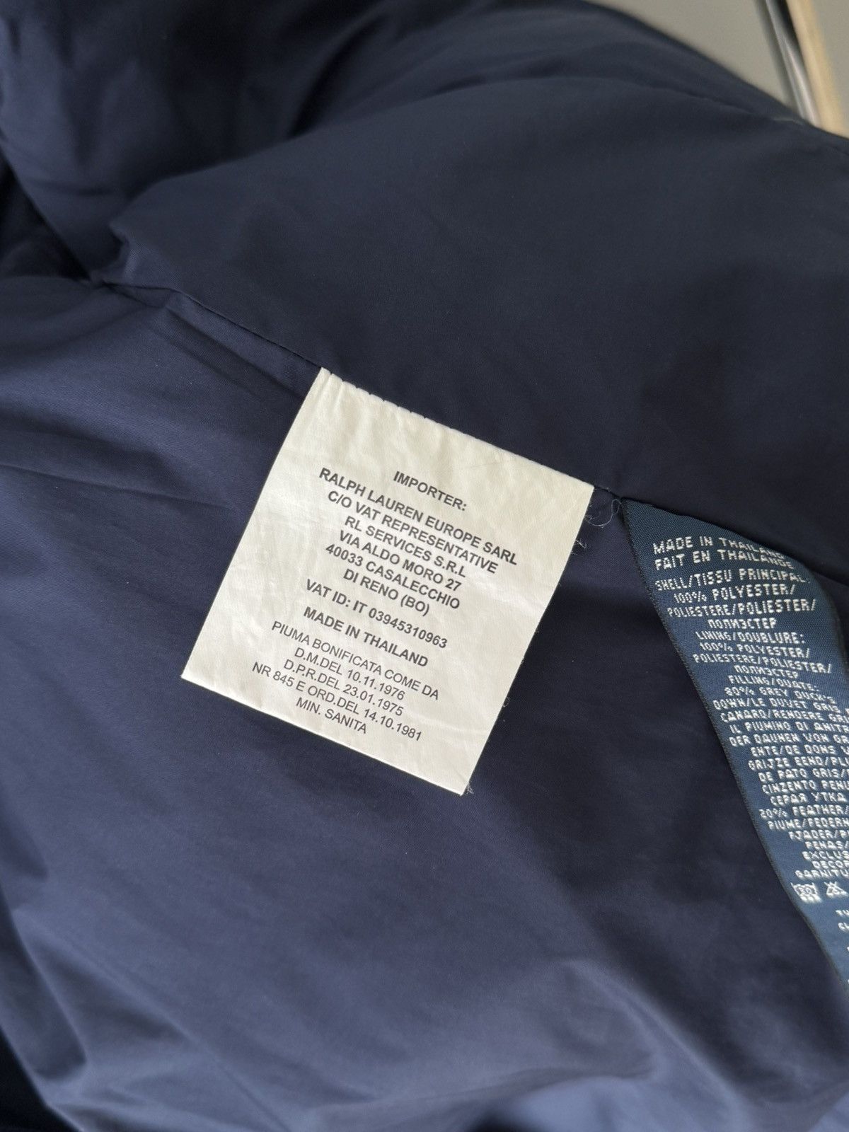 Polo Ralph Lauren Vintage Polo Ralph Lauren Puffer Vest Navy Dark Blue Size S Size S / US 4 / IT 40 - 13 Thumbnail