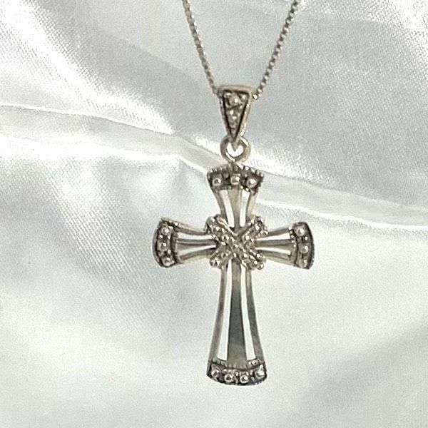 AOE Sterling 925 Silver Cross