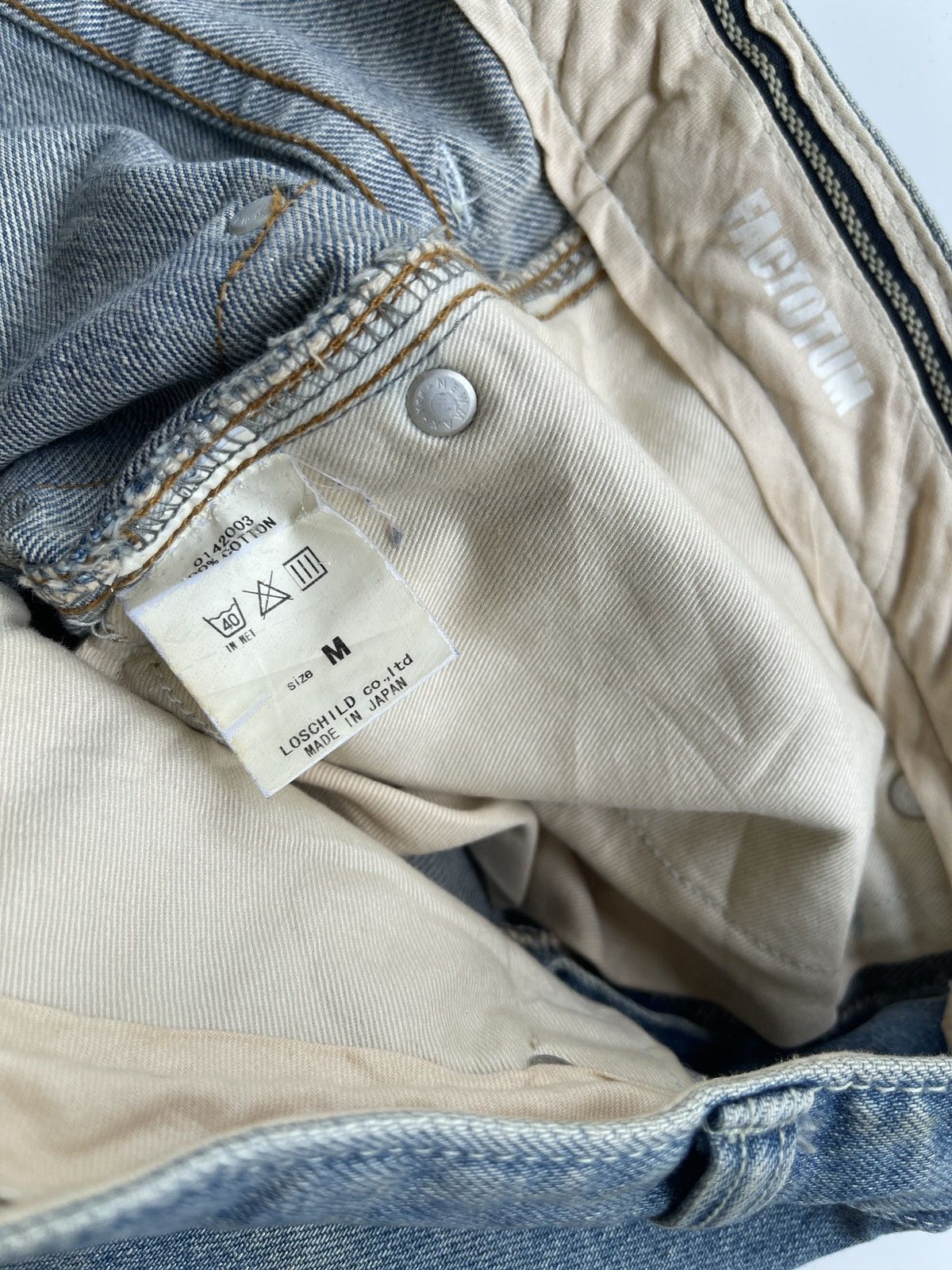 FACTOTUM Factotum Distressed Denim Size US 29 - 13 Thumbnail