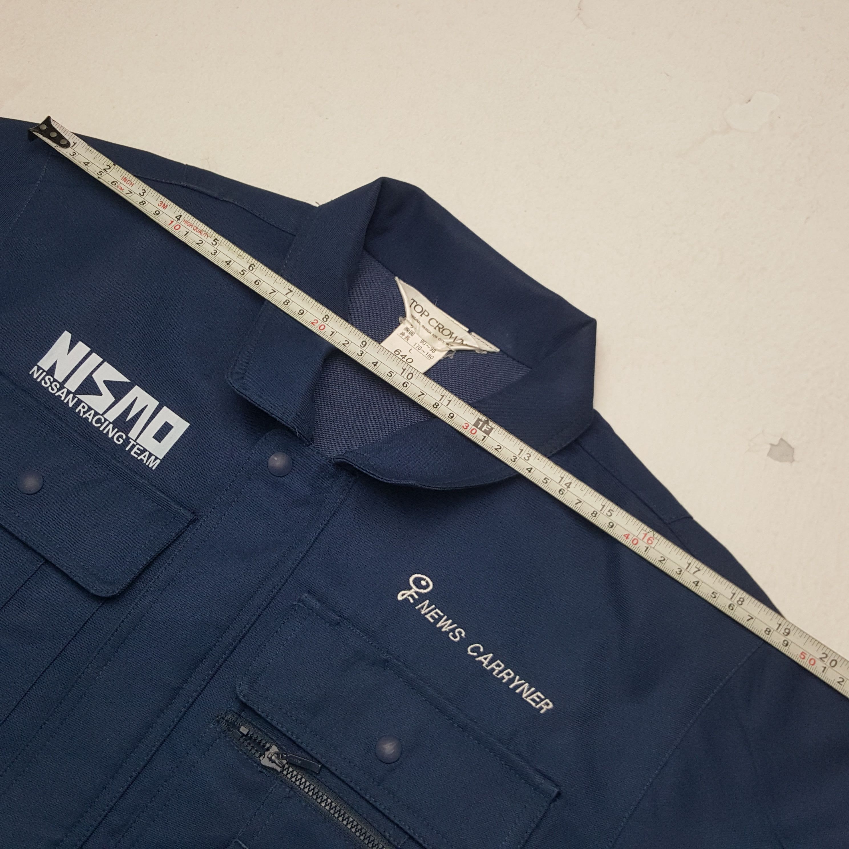 Japanese Brand × Vintage Vintage Nismo Nissan Racing Team Custom Art Worker Jacket Size US M / EU 48-50 / 2 - 7 Thumbnail