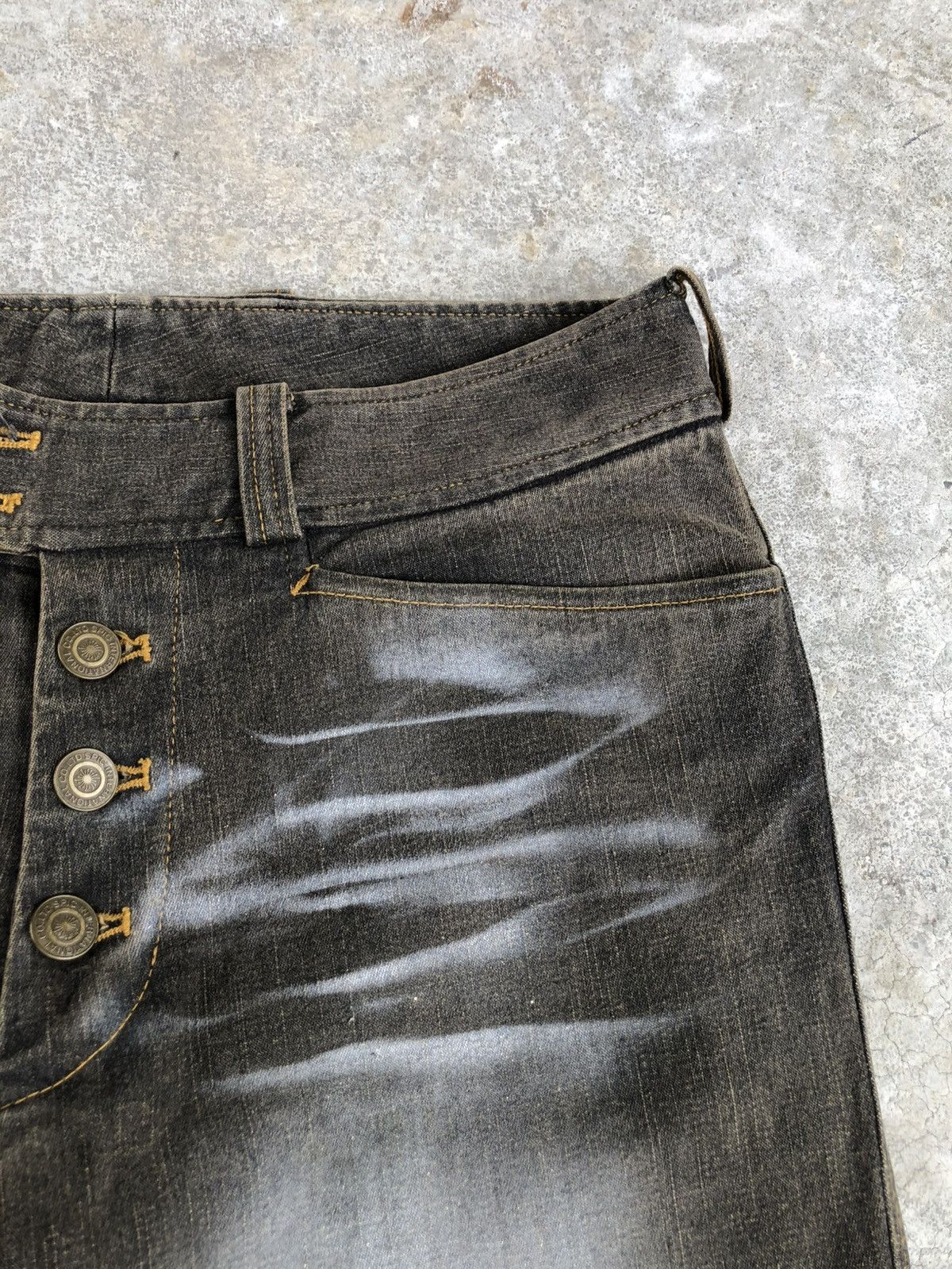 Tornado Mart Tornado Mart Flared Jeans Distressed Jeans Size US 30 / EU 46 - 15 Thumbnail