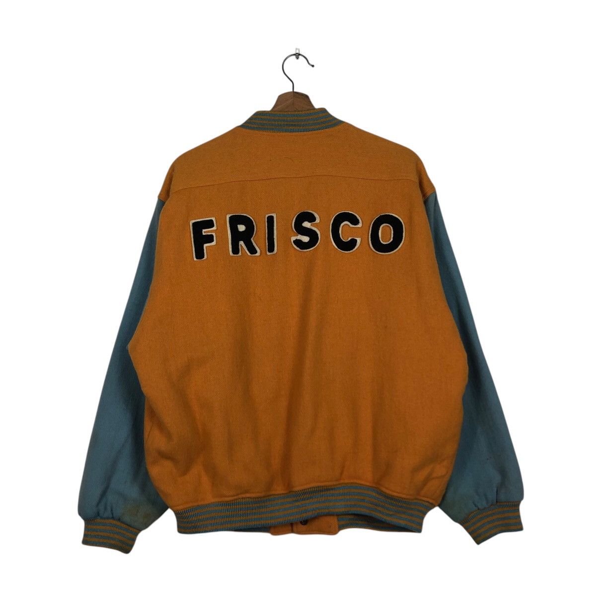 Hysteric Glamour 📌Vintage Bomber Jacket Studio Frisco Big Logo Embroidered Size US L / EU 52-54 / 3 - 9 Thumbnail