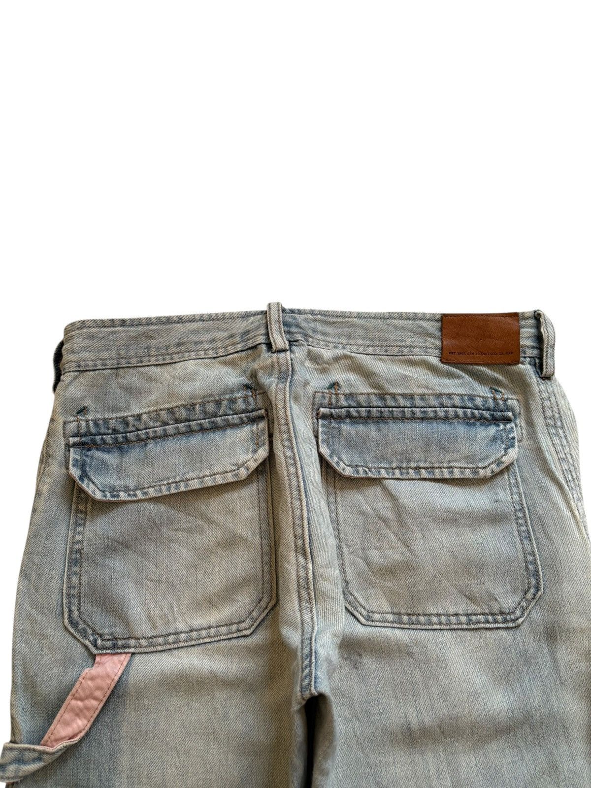 Gap SALES🔥Vintage Gap Carpenter Loose Blue Jeans Size US 30 / EU 46 - 8 Thumbnail