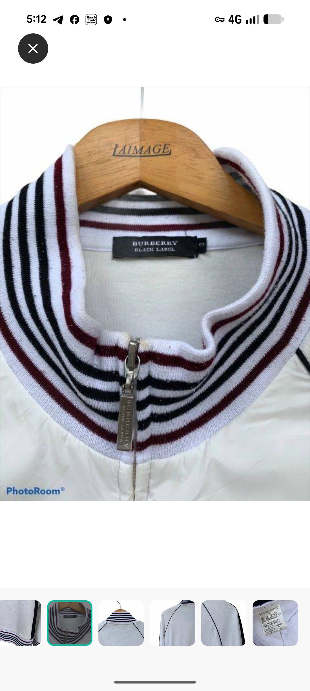Burberry Burberry Black Label Tracktop Size US M / EU 48-50 / 2 - 3 Thumbnail