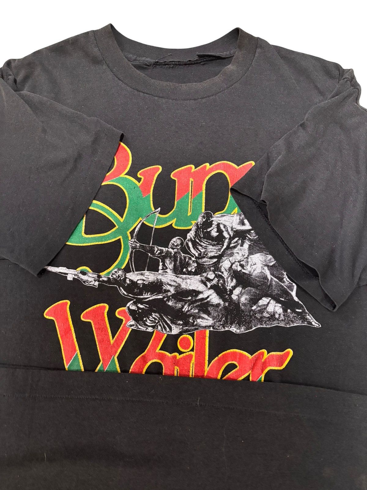 Vintage Vintage 70s 80s Bunny Wailer Liberation Tour Concert T Shirt Size US XL / EU 56 / 4 - 8 Thumbnail