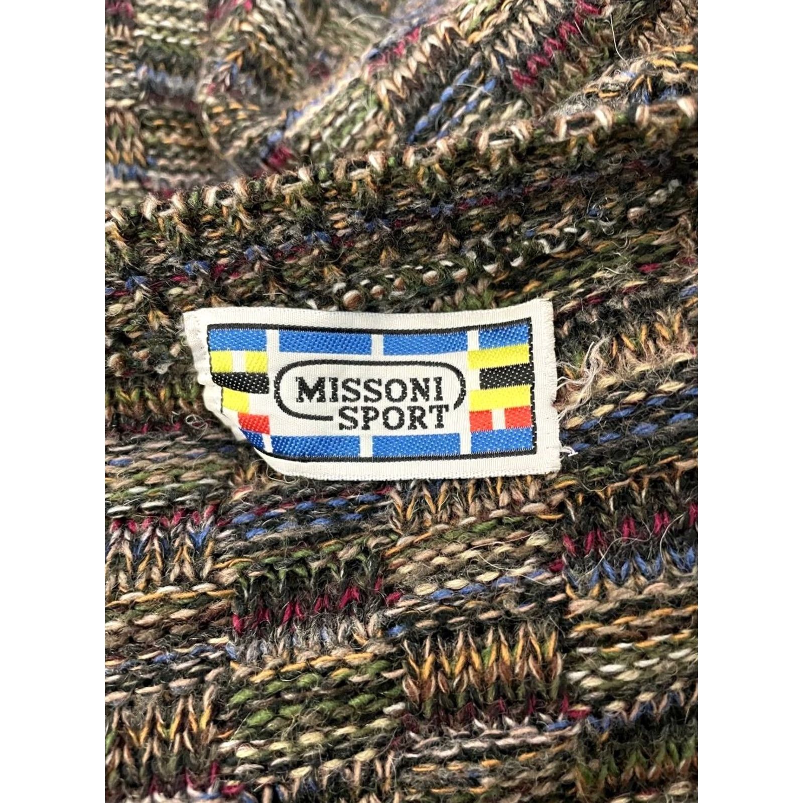 Missoni Missoni Sport Mens Cardigan Sweater Size 2XL Multicolor Wool Knit Long Sleeve V-Neck Cardigan Mens Shirt/ Sweater Size US XXL / EU 58 / 5 - 3 Thumbnail