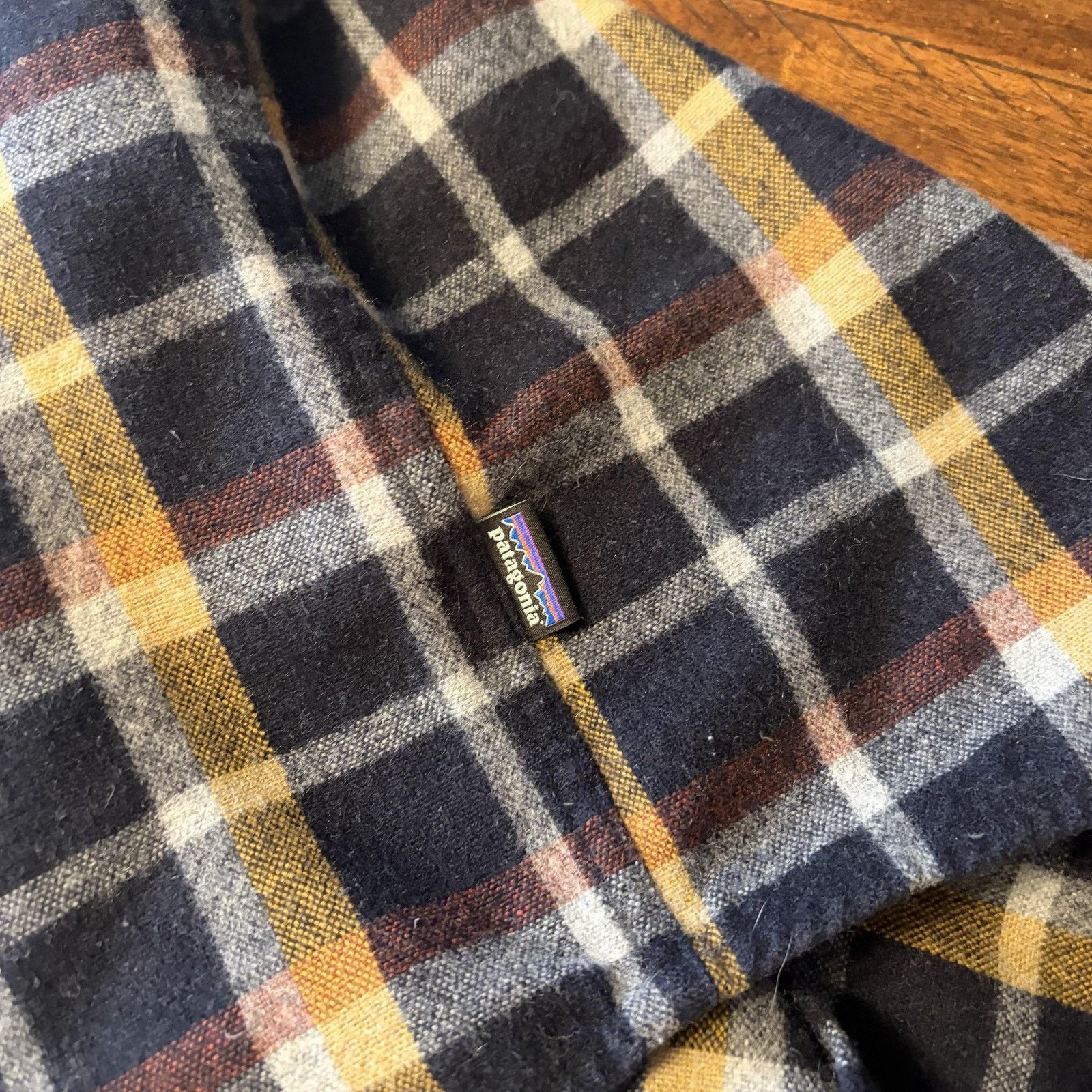 Patagonia Patagonia Recycled Wool Flannel Shirt Mens XL STY50785 Size US XL / EU 56 / 4 - 7 Thumbnail
