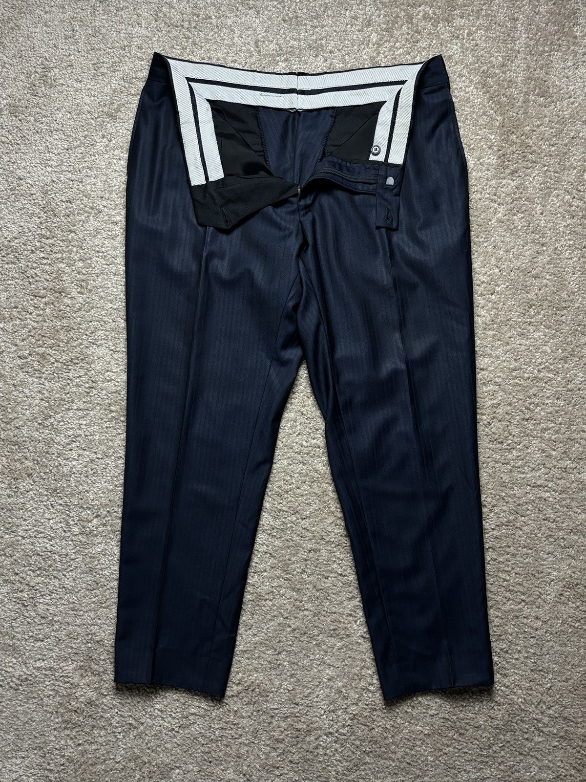 Ermenegildo Zegna Ermenegildo Zegna wool suit blazer & pants set vintage Size 46R - 13 Thumbnail