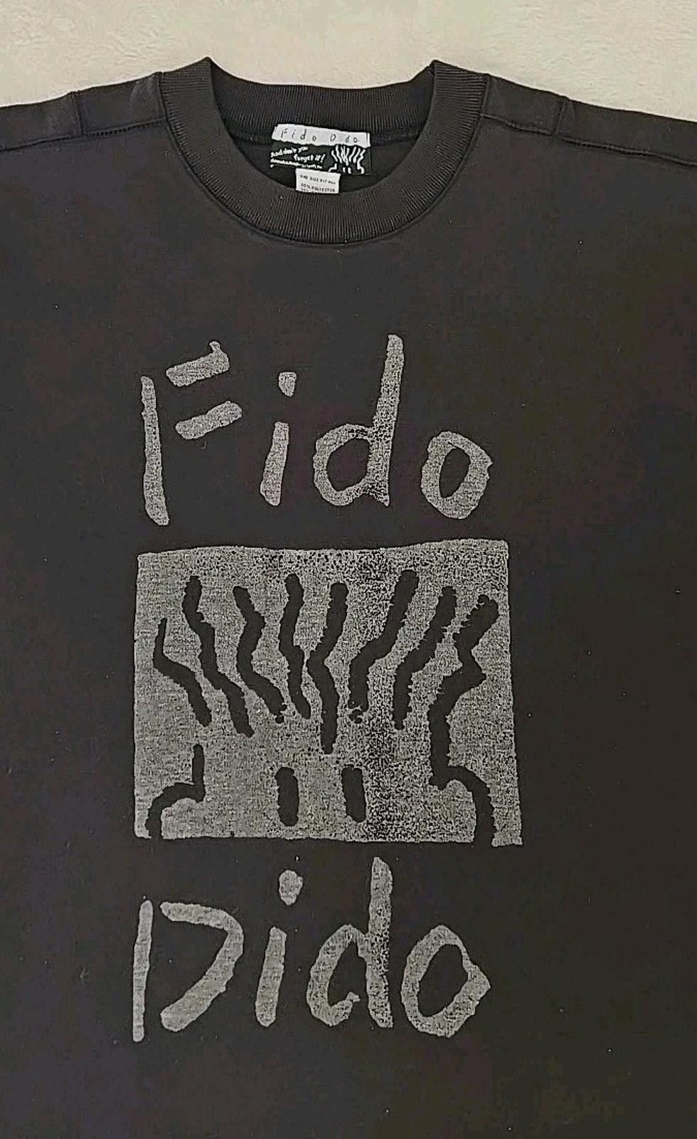 Vintage Vintage '85 Fido Dido Sweater One Size Unisex Black RARE Size US L / EU 52-54 / 3 - 2 Thumbnail