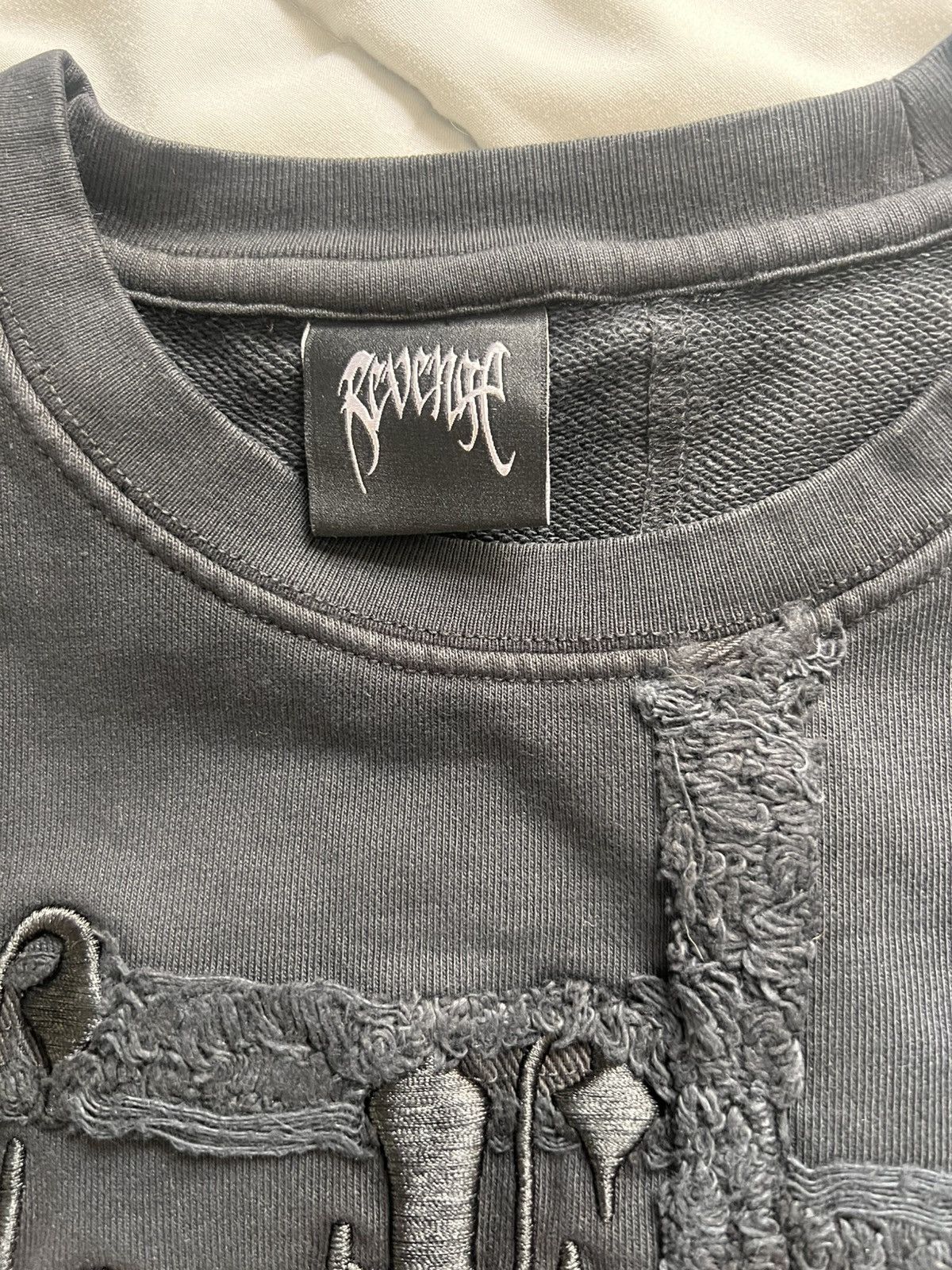 Revenge revenge patchwork crewneck Size US M / EU 48-50 / 2 - 4 Thumbnail